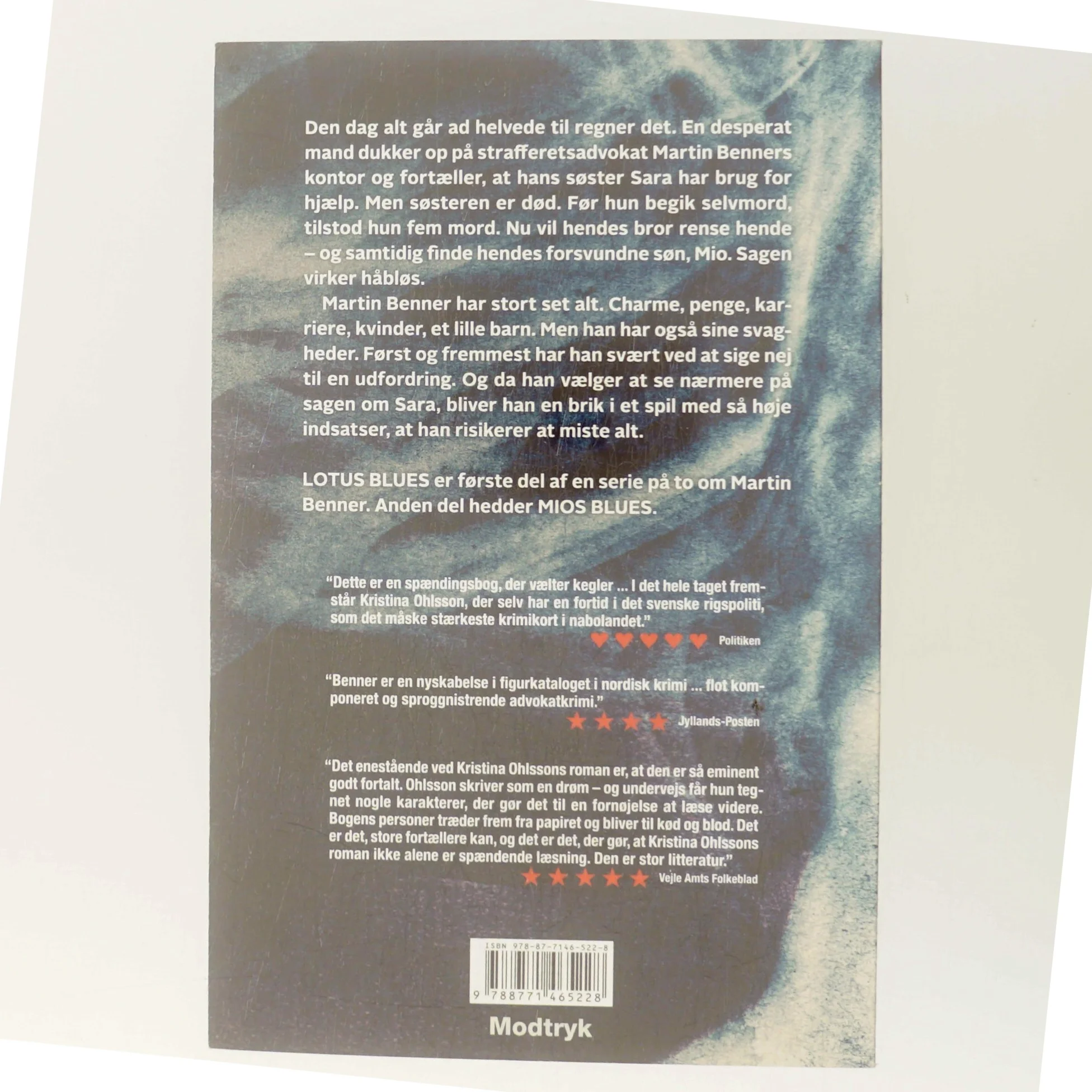 Lotus blues af Kristina Ohlsson (Bog)