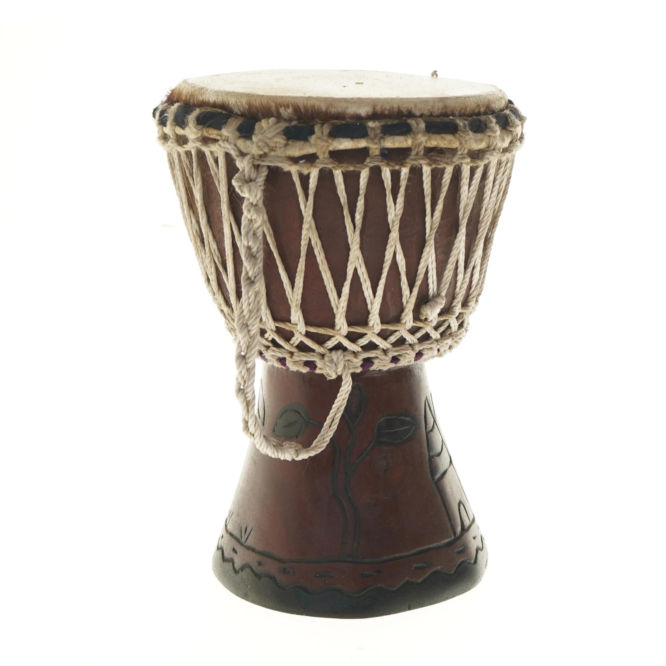 Afrikansk tromme (str. Ø 19x35 cm)