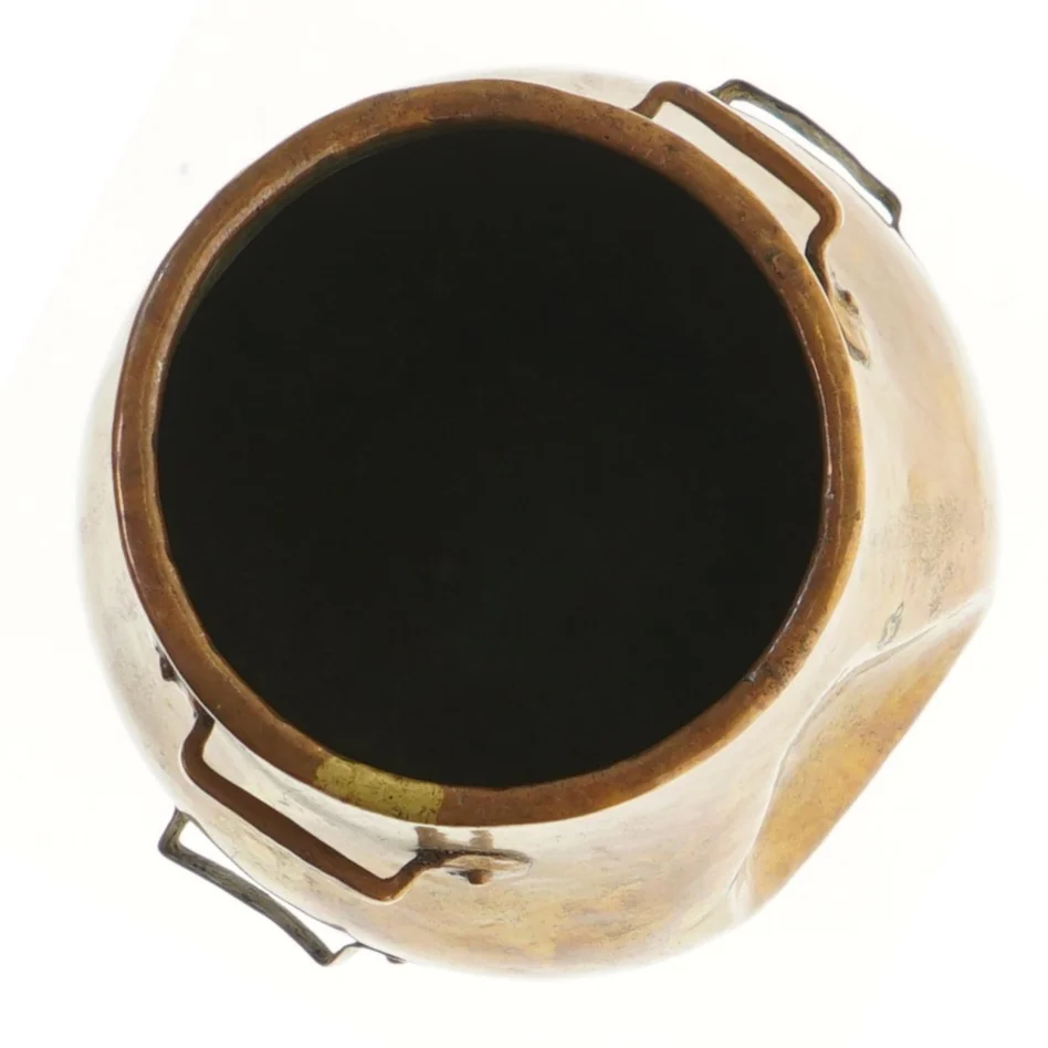 Antik kobberkrukke (str. Ø 12x20 cm)