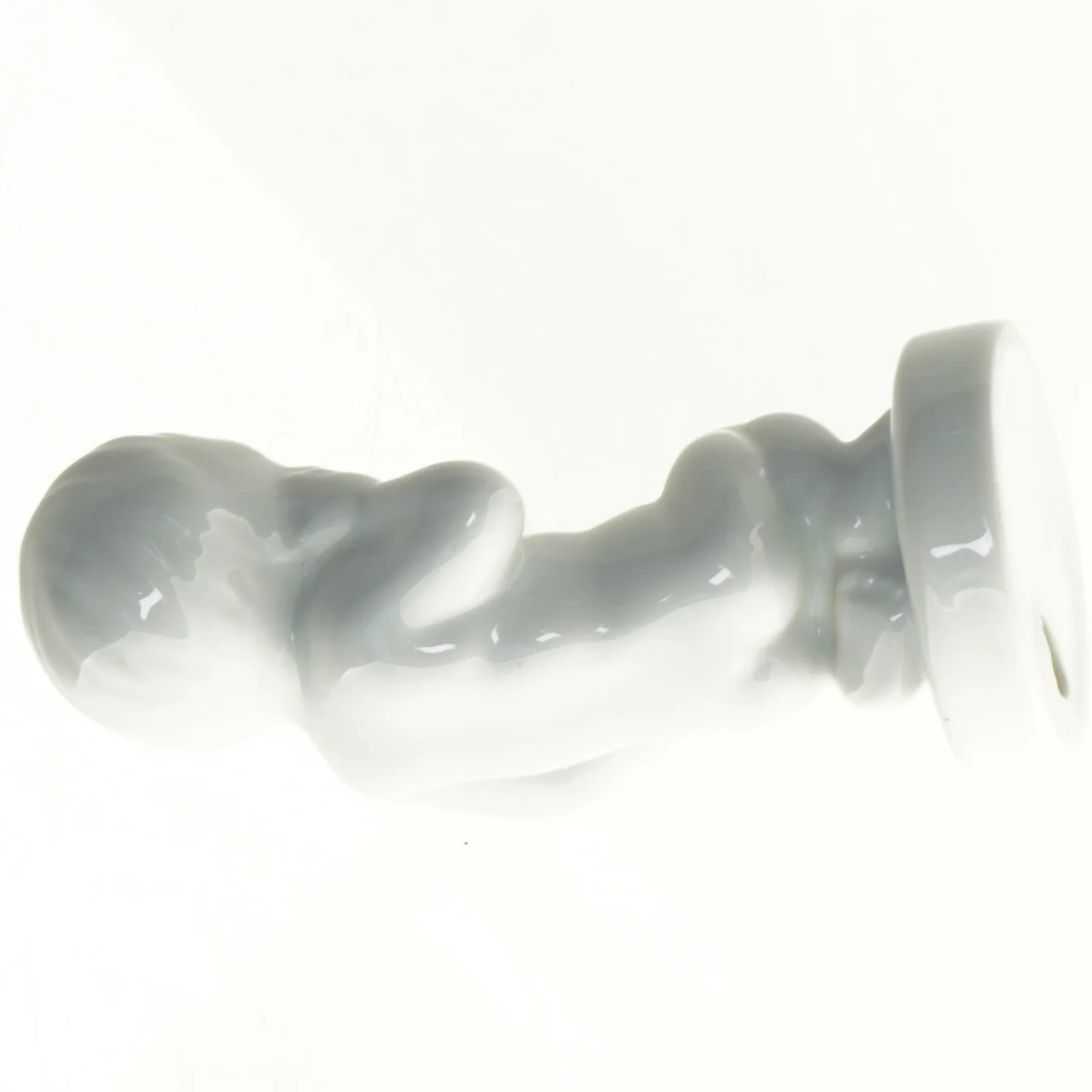 Porcelæns figur, dreng (str. 12 x 5 cm)