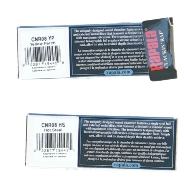 2 fiskeblink fra Rapala (str. 9 cm)