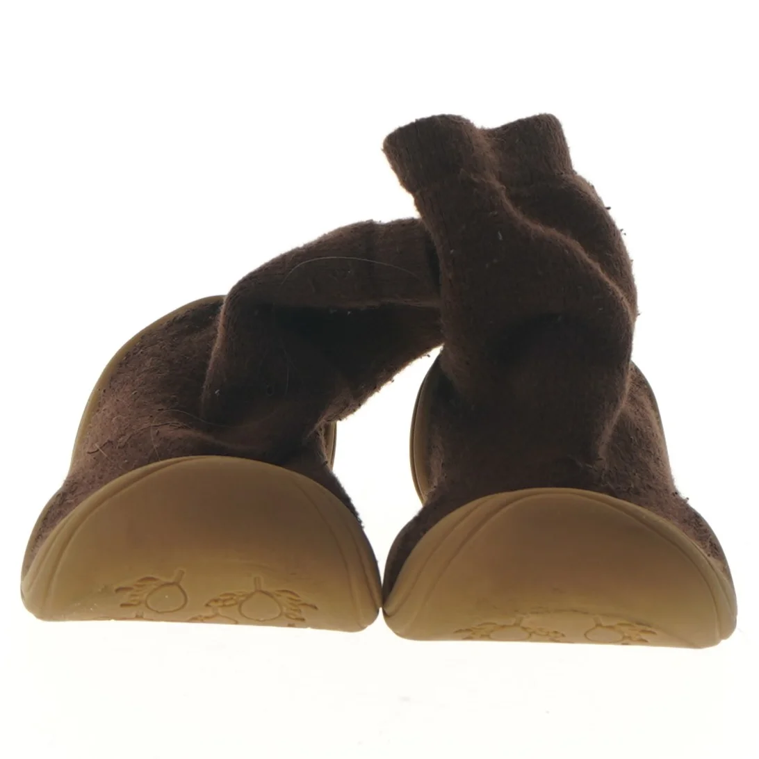 Brune børnesko med gummisål fra Konges Sløjd (str. 25 )