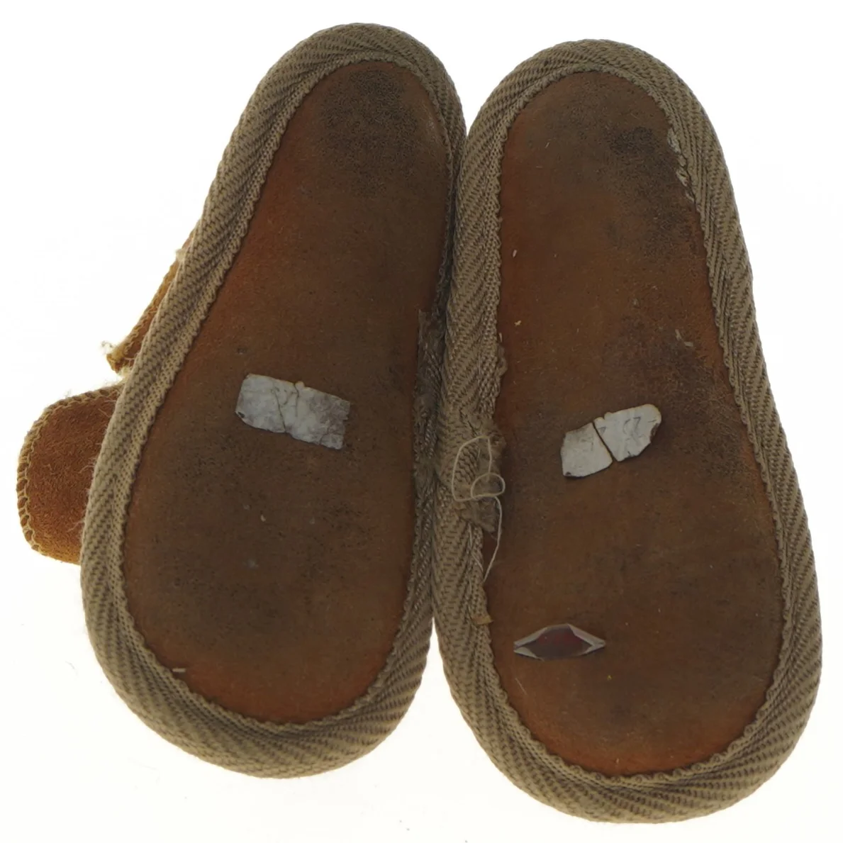 Brune børnestøvler med pelsfor (str. 17 cm)