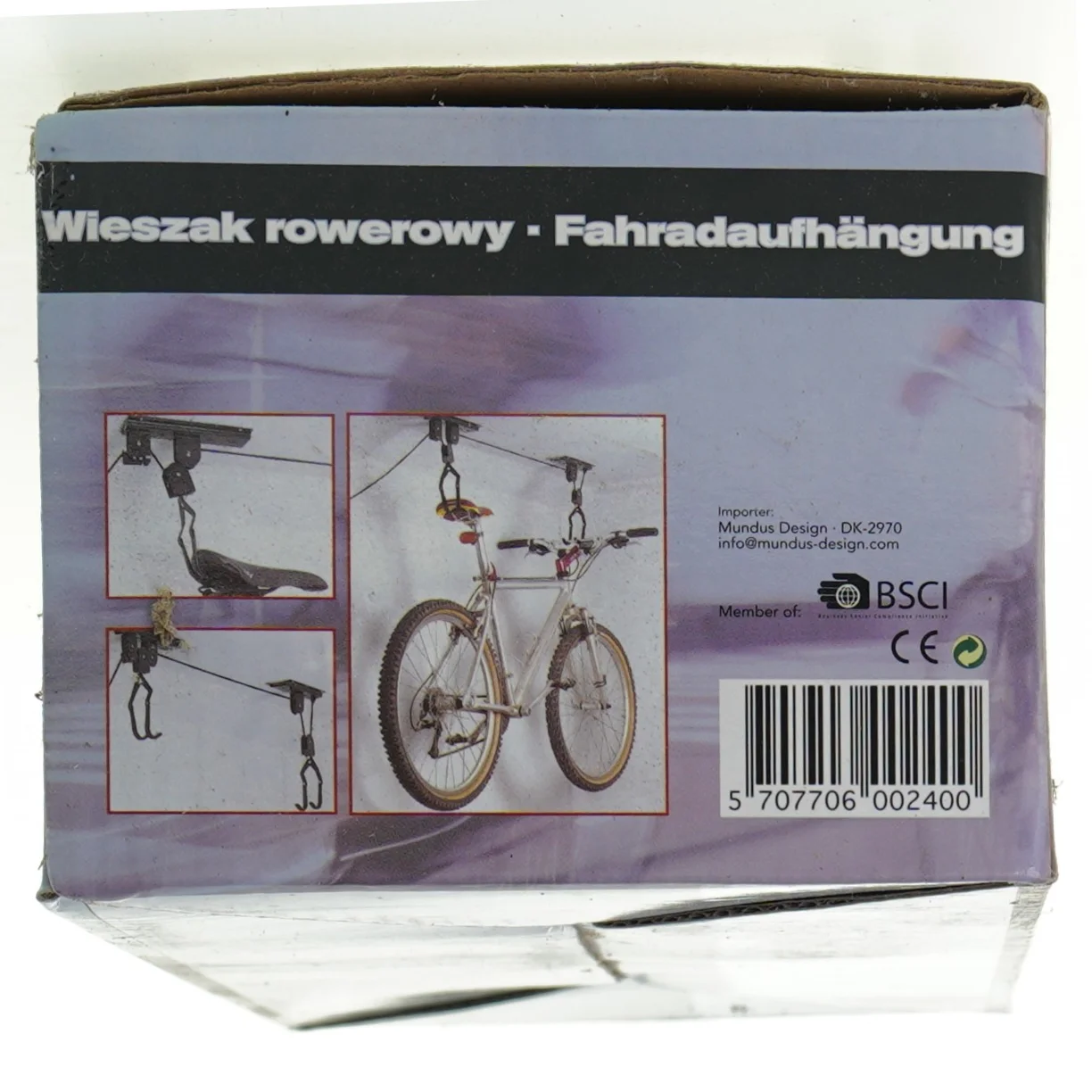 Cykel lift fra Bsci (str. 26 x 11 x 13 cm)