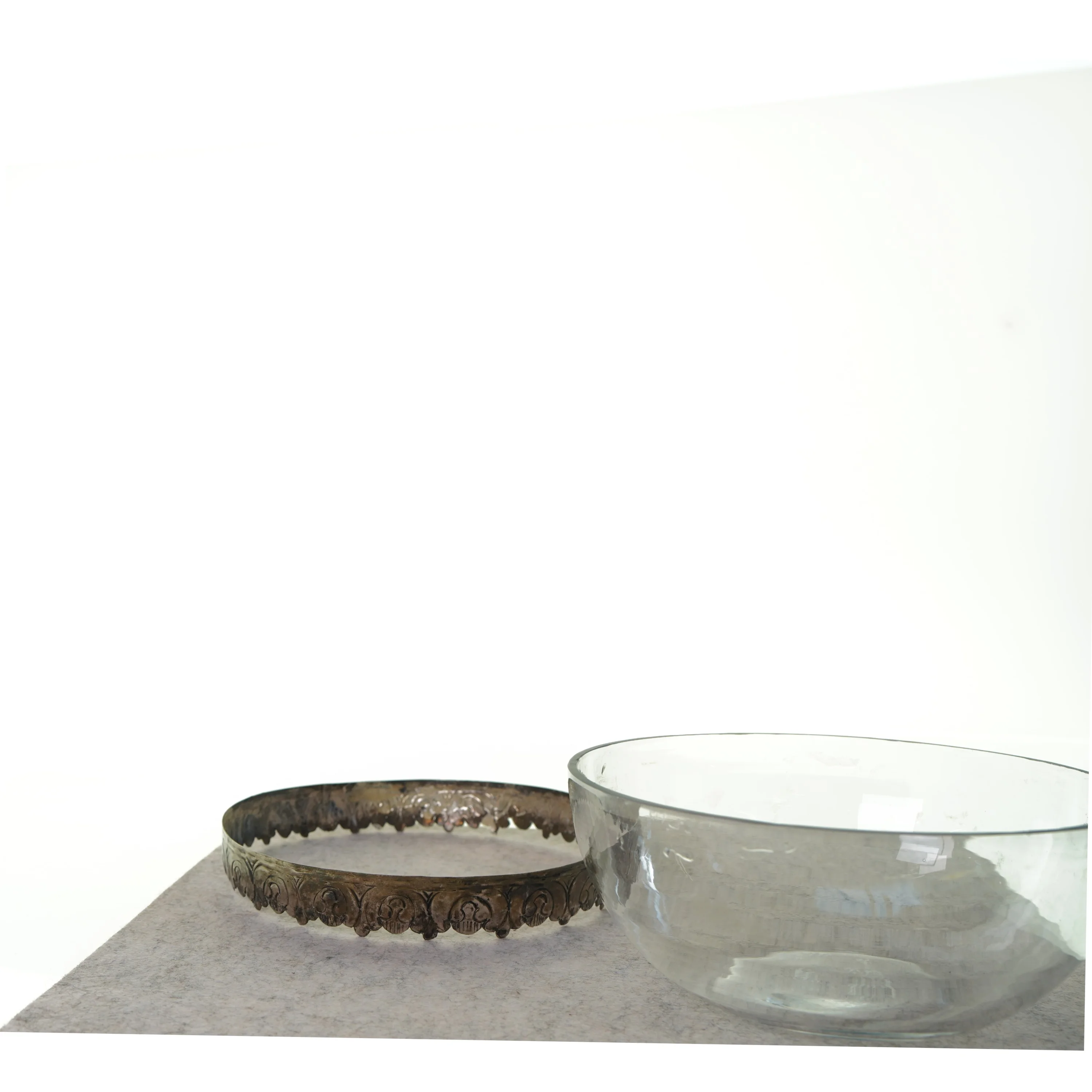 Skål i glas (str. 20 x 9 se ham)