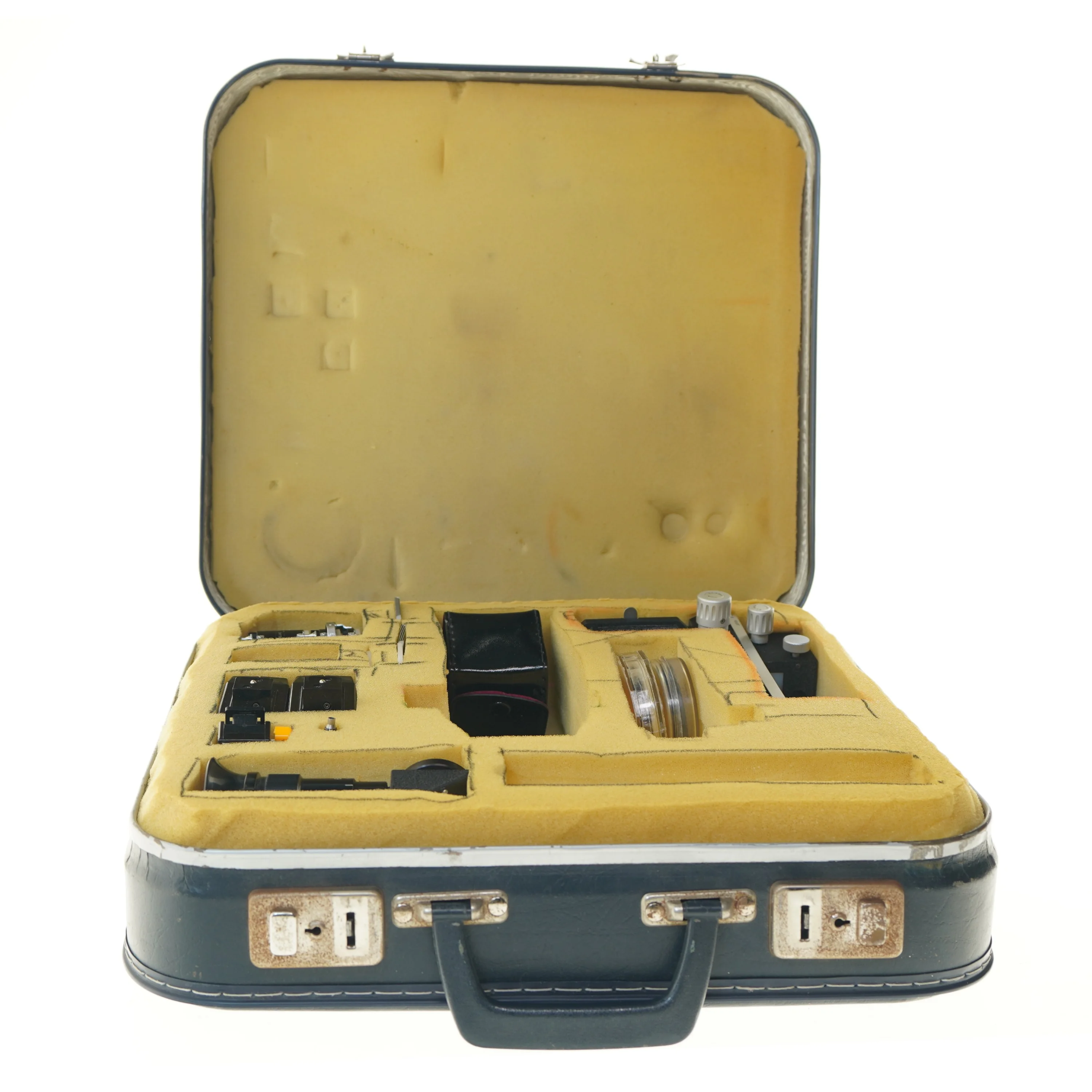 Mikroskop sæt med kuffert (str. 36,5x39 cm)