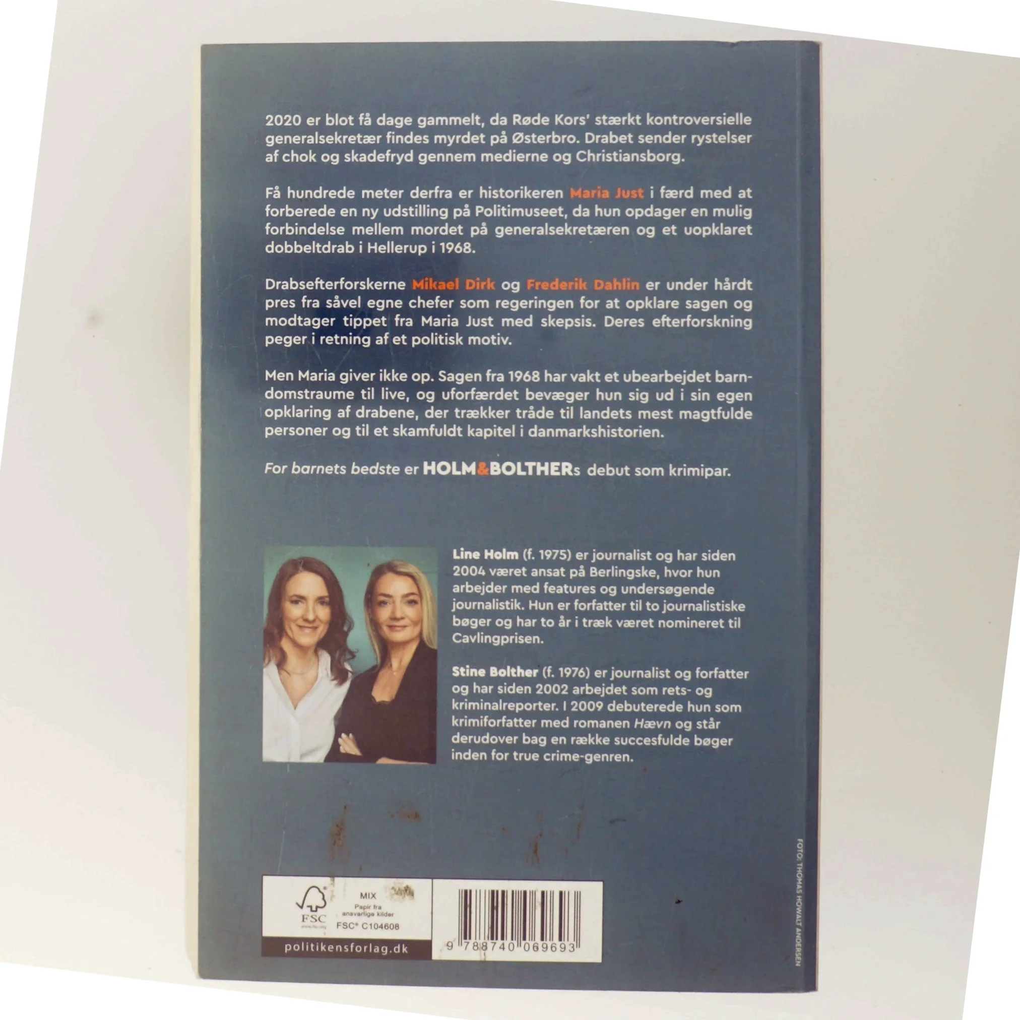 For barnets bedste : krimi af Line Holm (Bog)