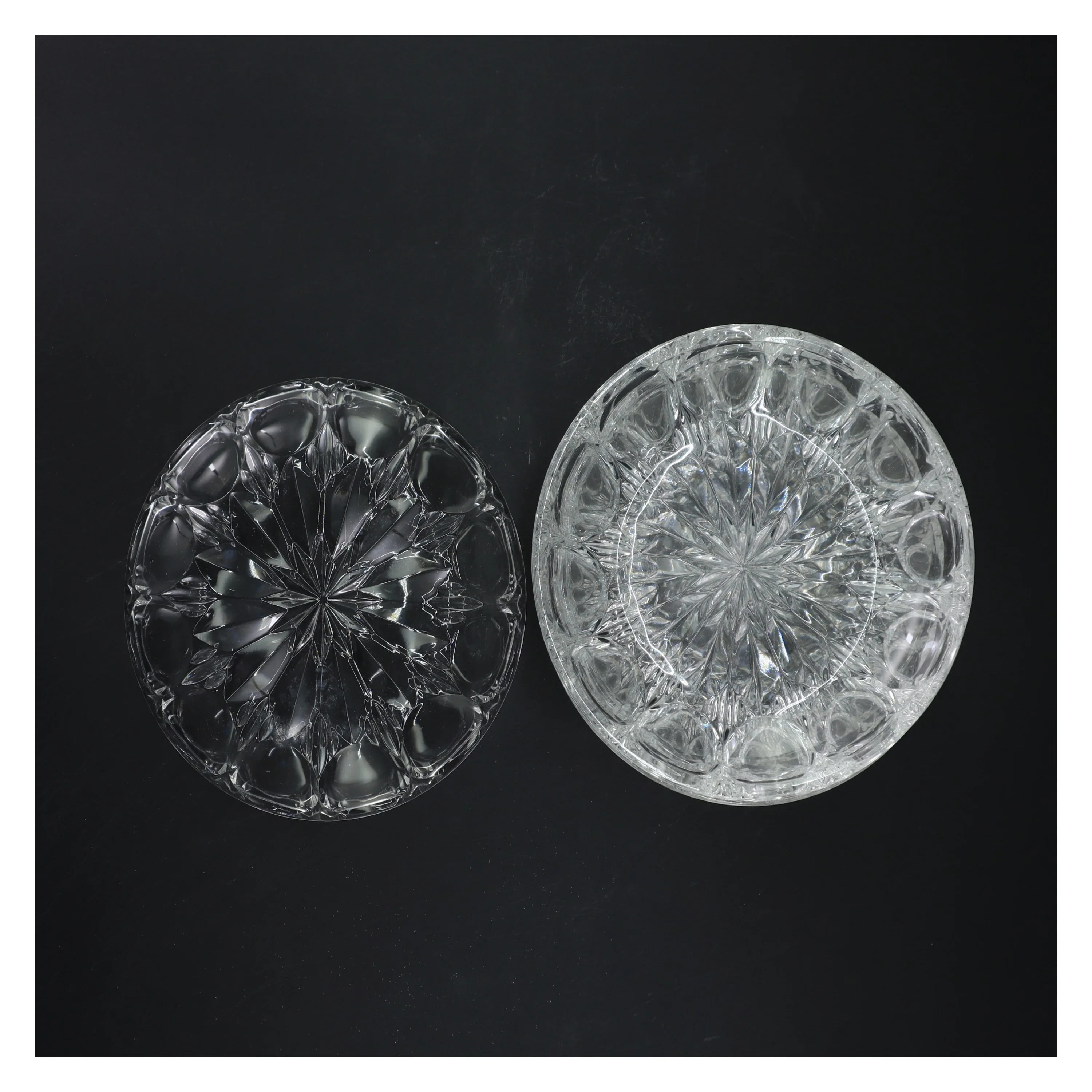 Krystalfade, 5 stk (str. 5 stk Ø 14,5 cm)