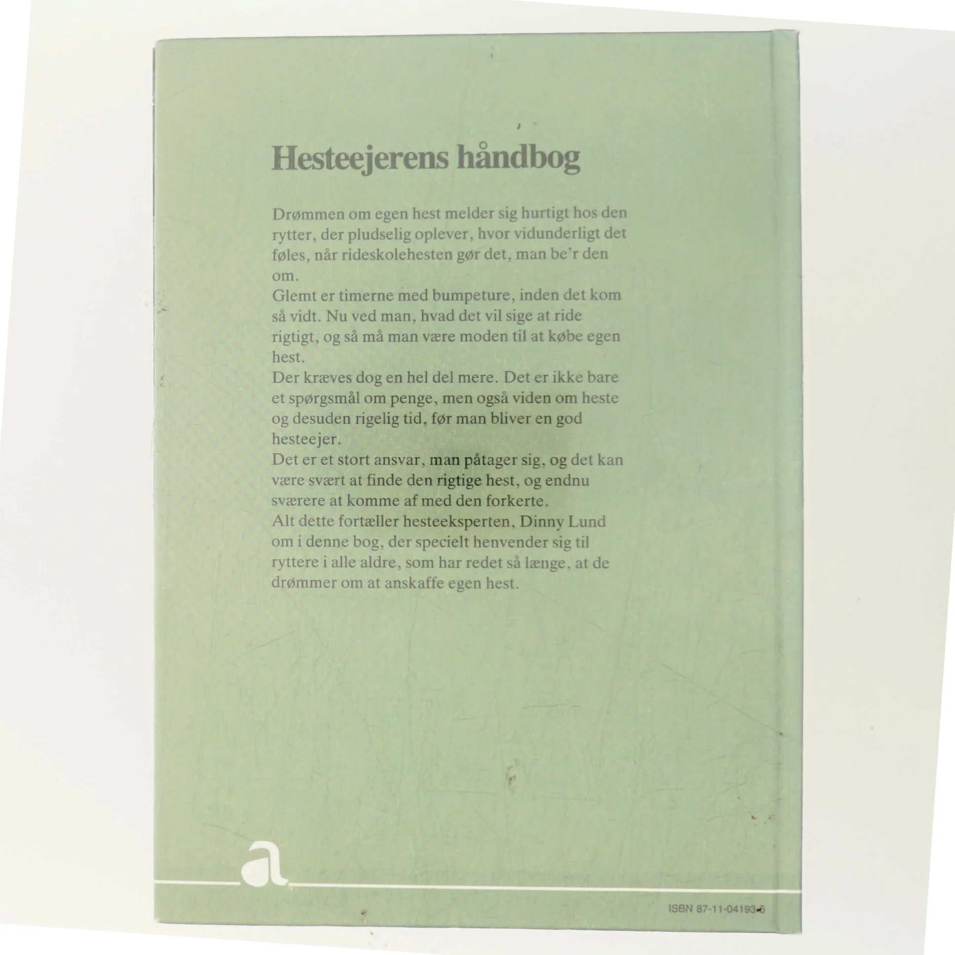 Hesteejerens håndbog af Dinny Lund (Bog)