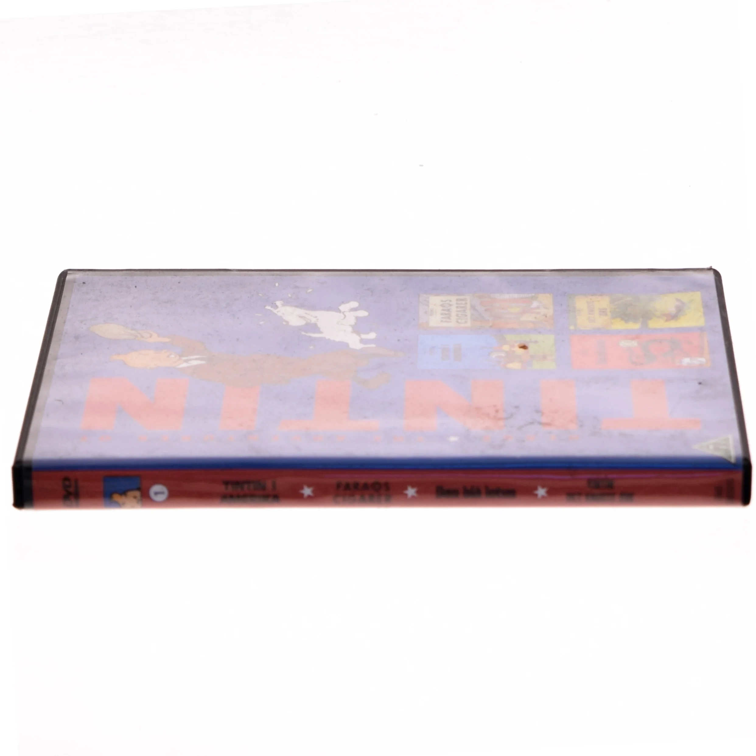 Tintin i Amerika (1992) + Figaros cigarer (1991) + Den blå lotus (1991) + Det knuste øre (1992) [DVD] (DVD)