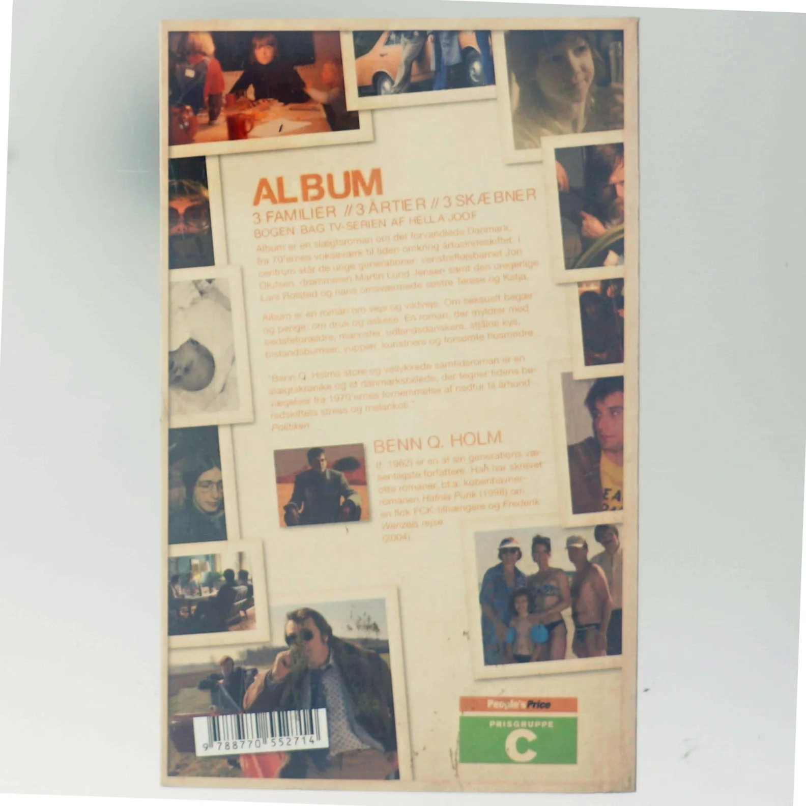 Album : roman (Læseklubpose) af Benn Q. Holm (f. 1962) (Bog)