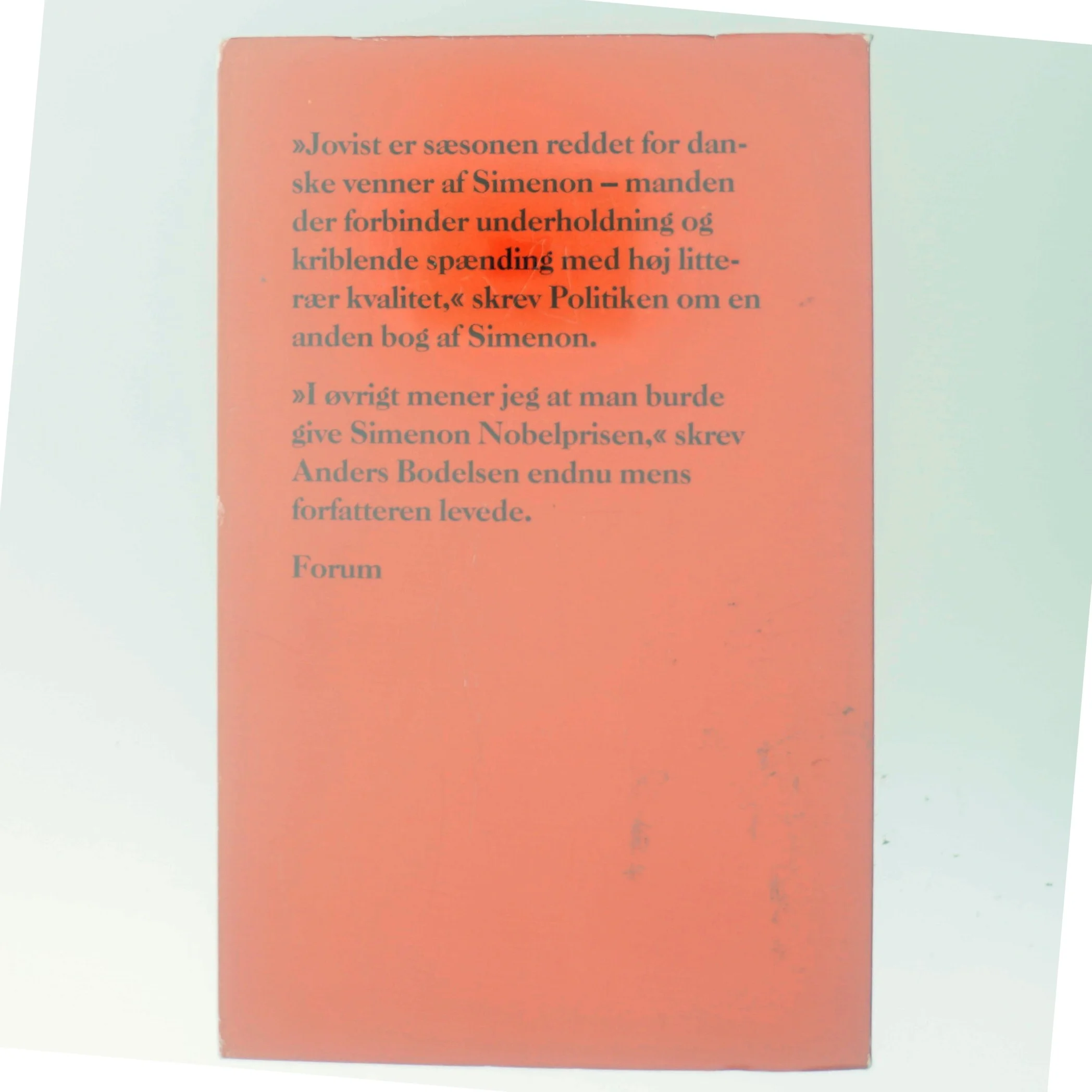 Et helt nyt liv af Georges Simenon (Bog)