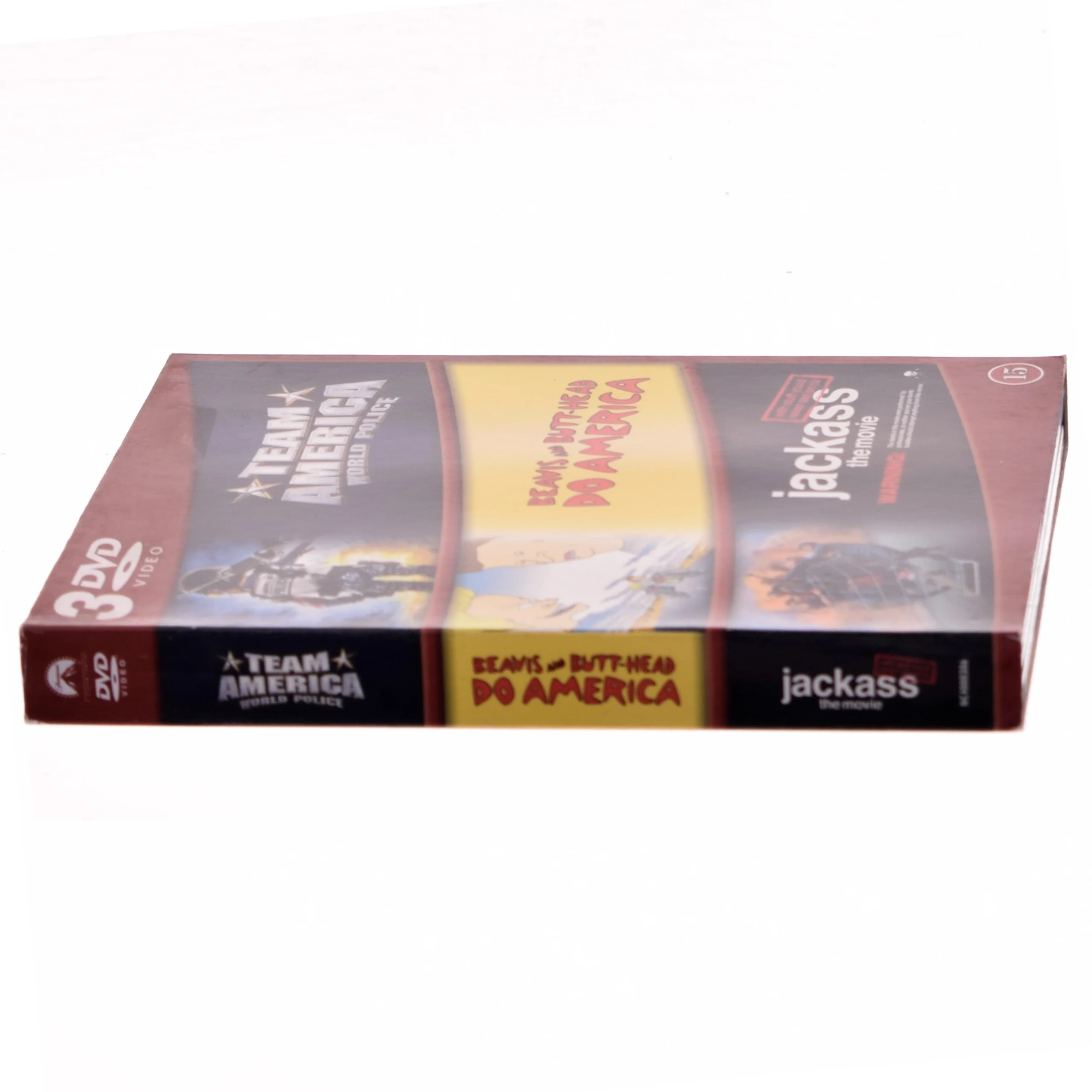 Team America / Beavis and Butt-Head Do America / Jackass The Movie med Team America: Trey Parker (DVD)