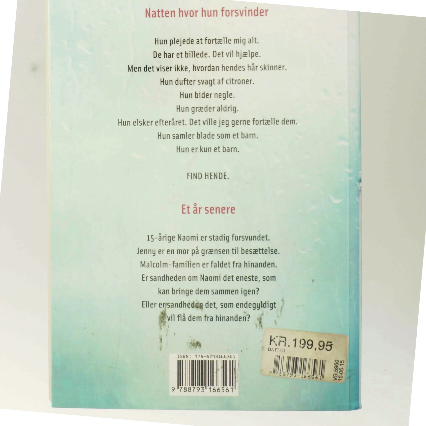 Datter af Jane Shemilt (Bog)