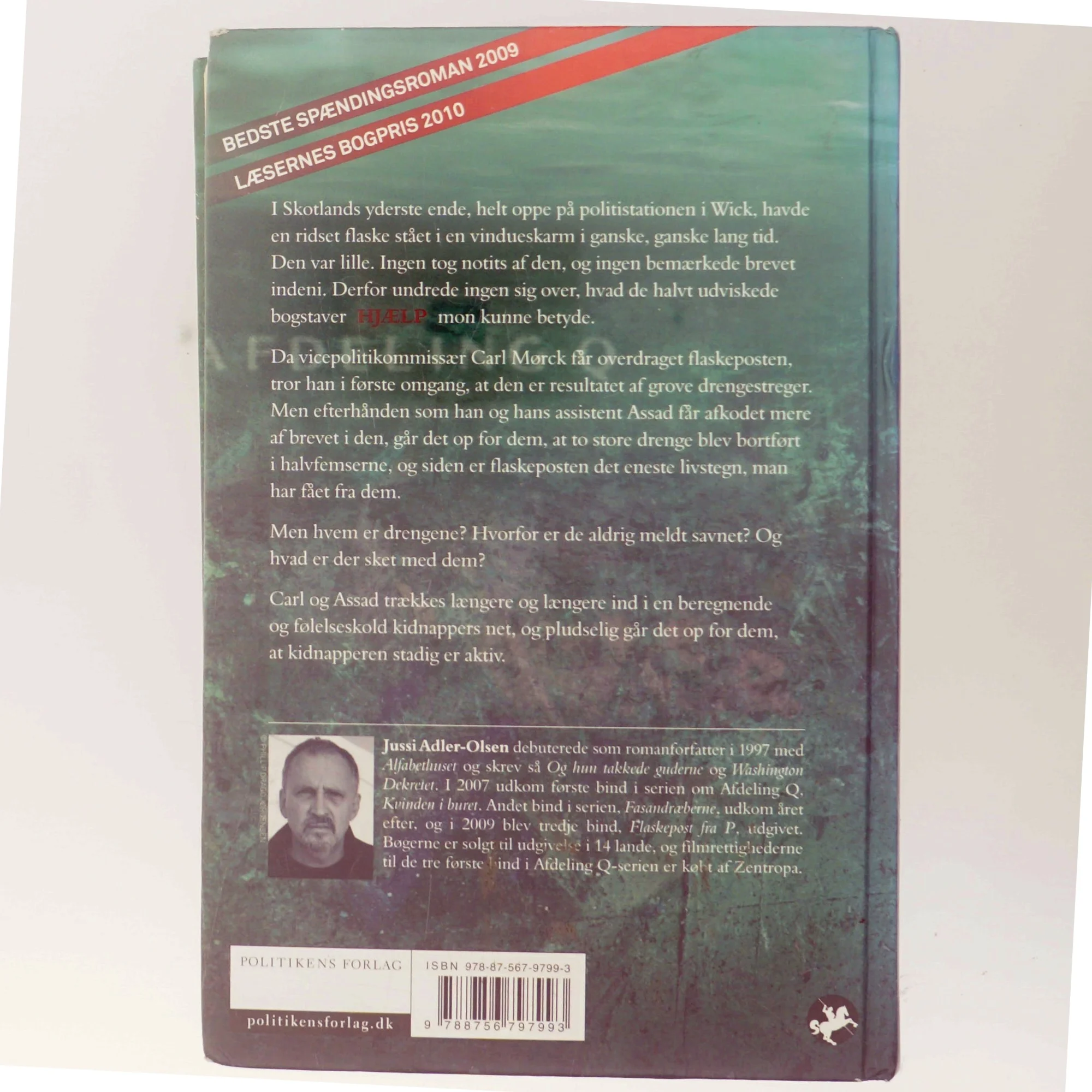 Flaskepost fra P af Jussi Adler-Olsen (Bog)