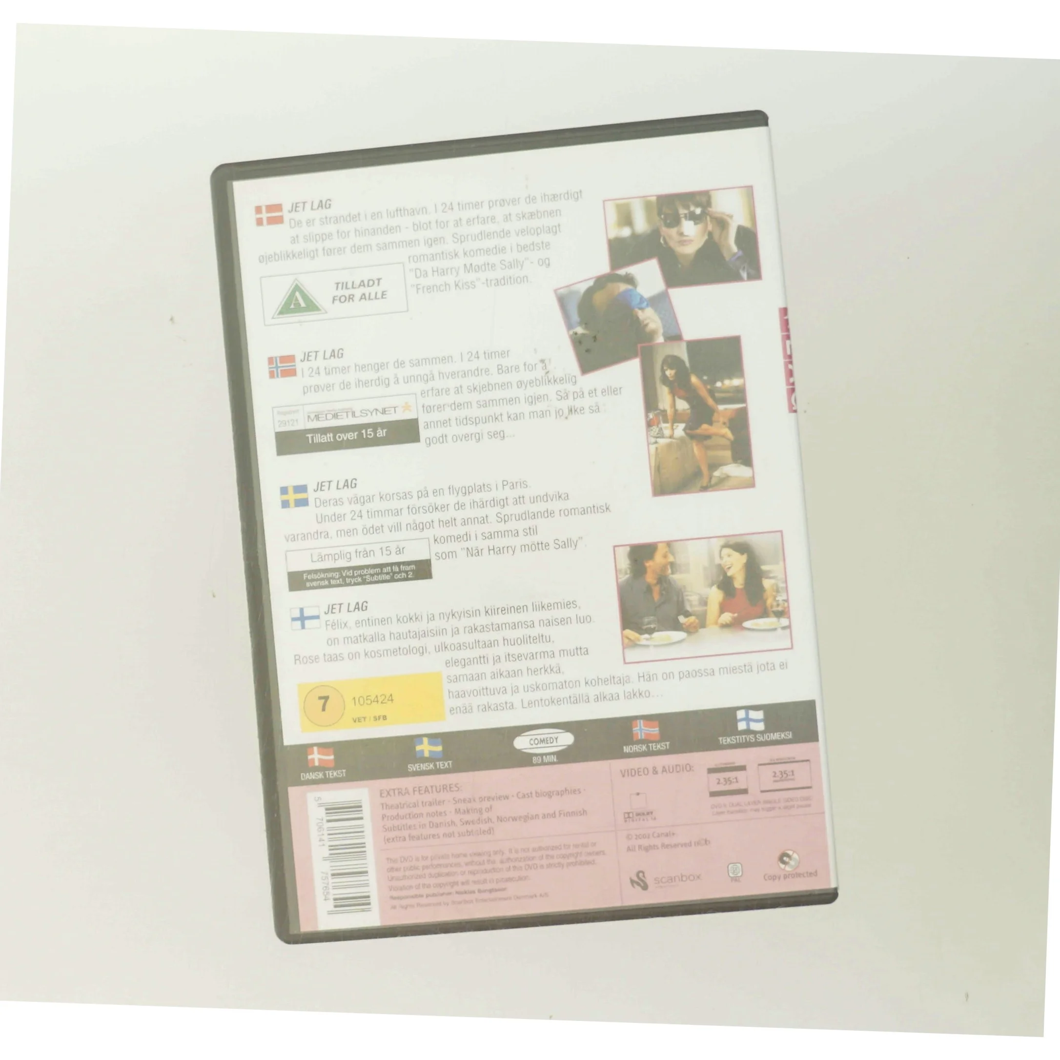 Jet Lag med Juliette Binoche (DVD)