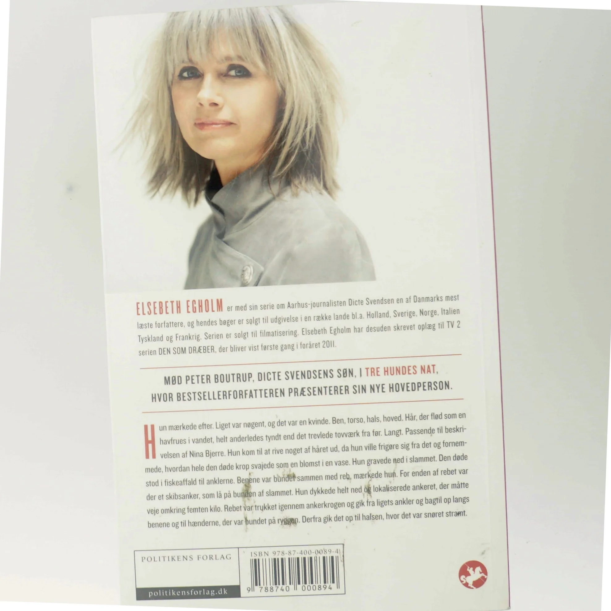 Tre hundes nat af Elsebeth Egholm (Bog)