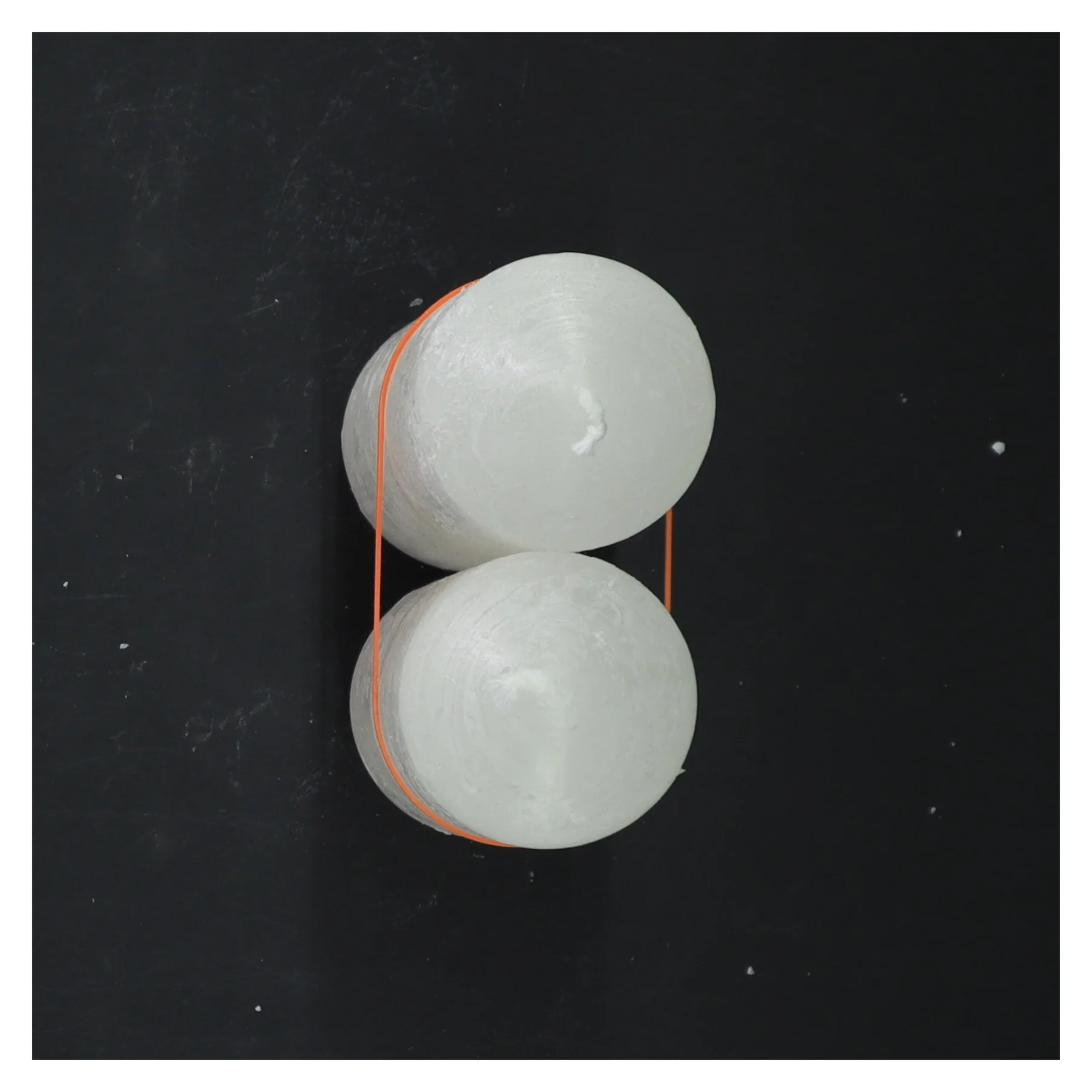 Hvide stearinlys (str. 15 cm)