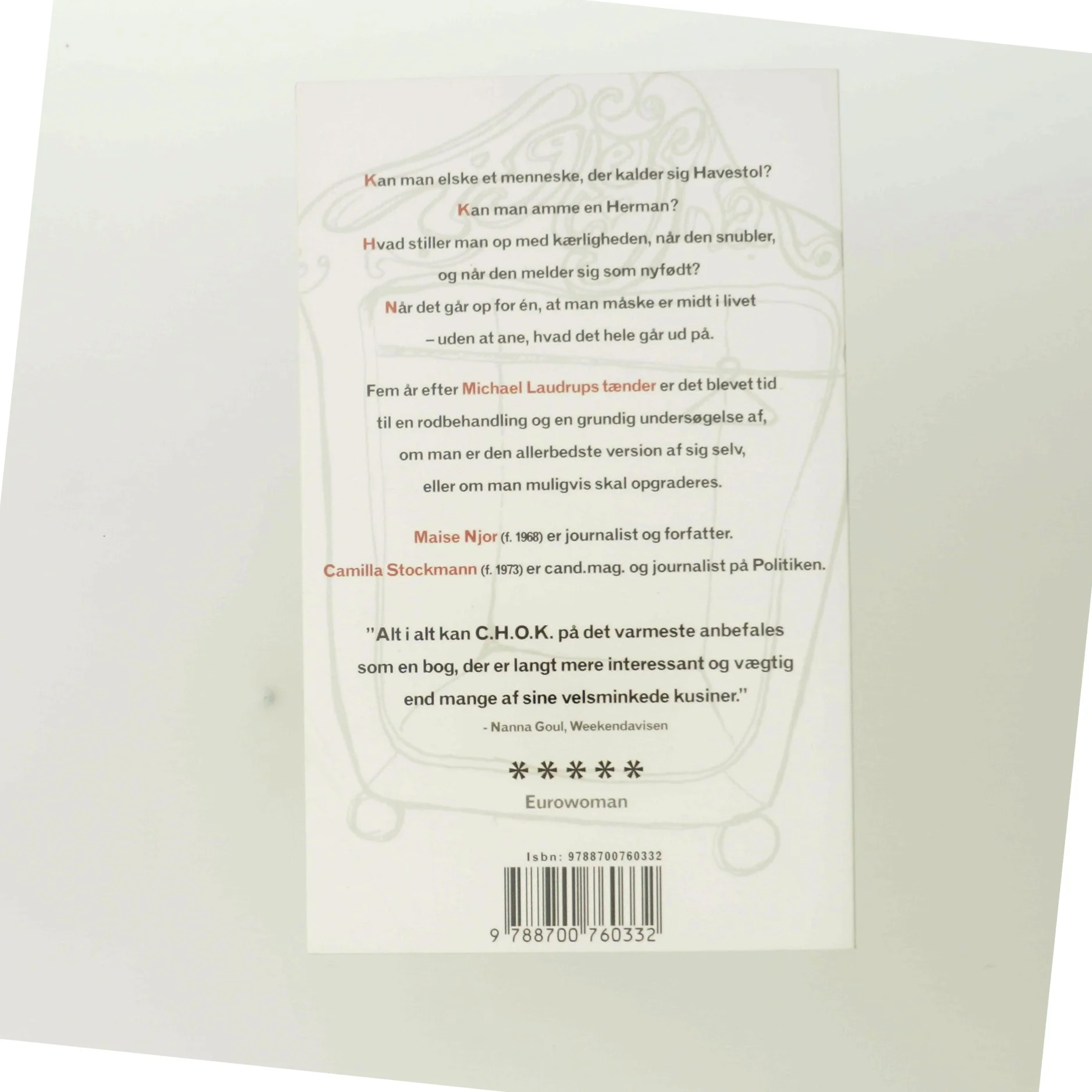 Charlie Hotel Oscar Kilo (Bog) Njor og Stockmann