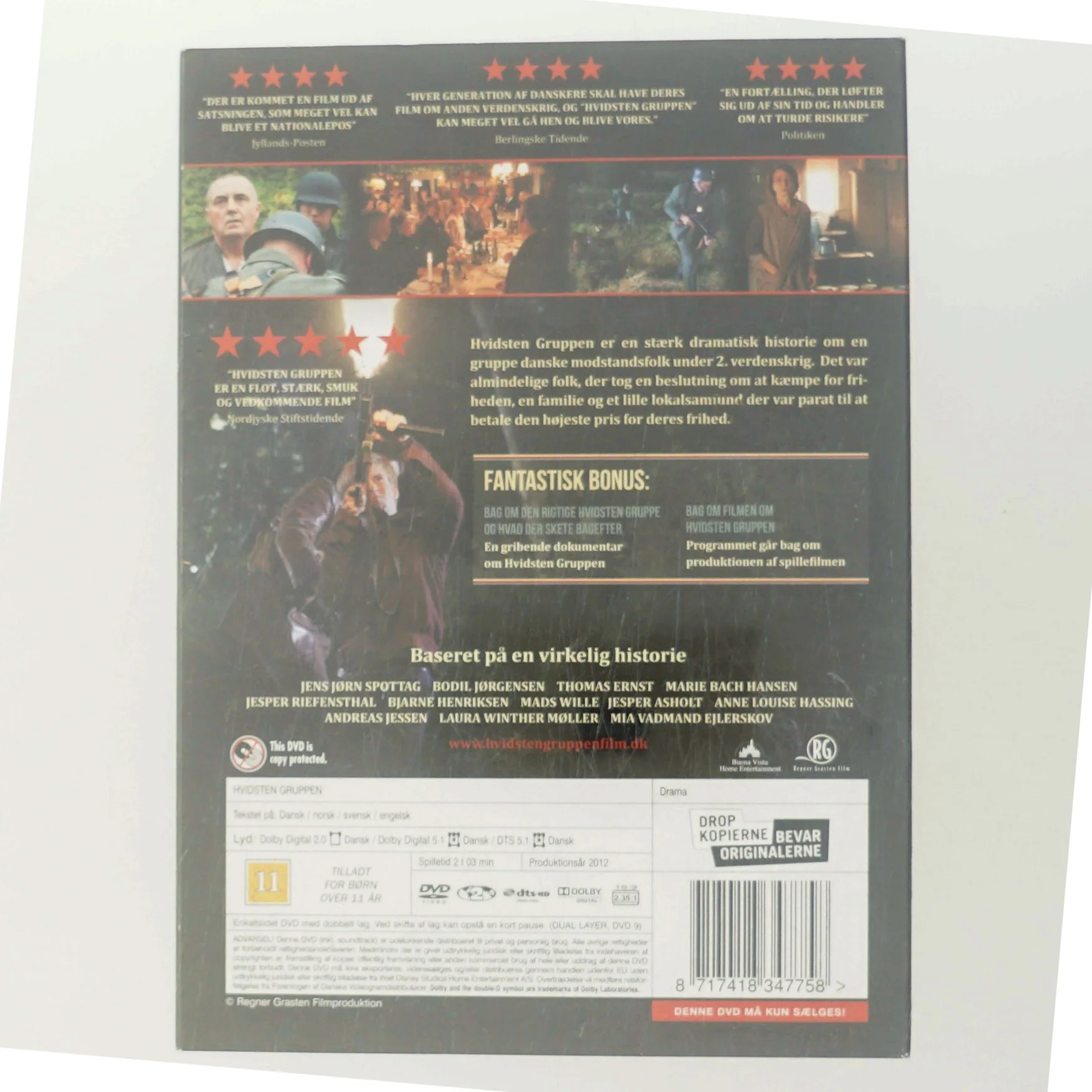 Hvidsten Gruppen med Jens Jørn Spottag (DVD)