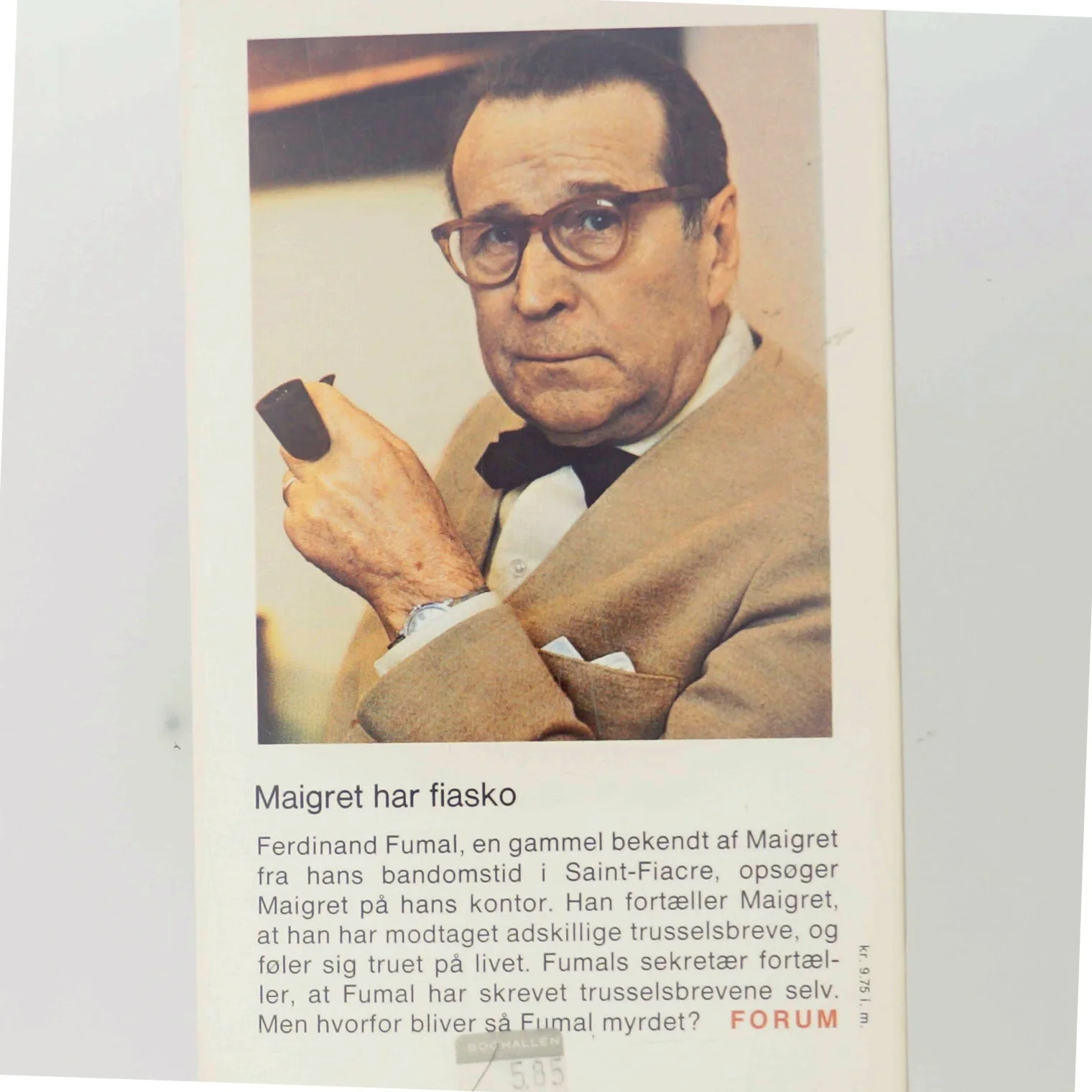 Maigret har fiasko af Georges Simenon (Bog)