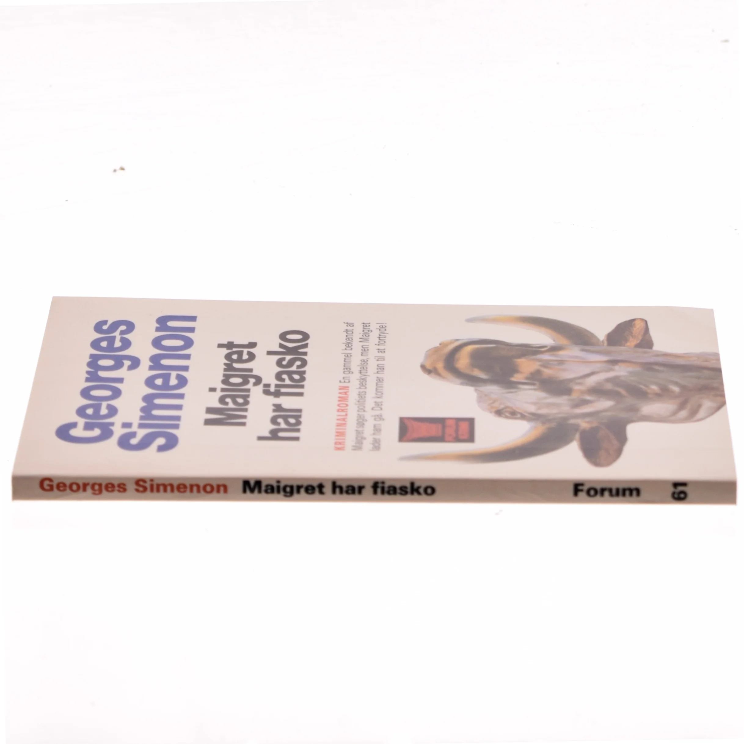 Maigret har fiasko af Georges Simenon (Bog)