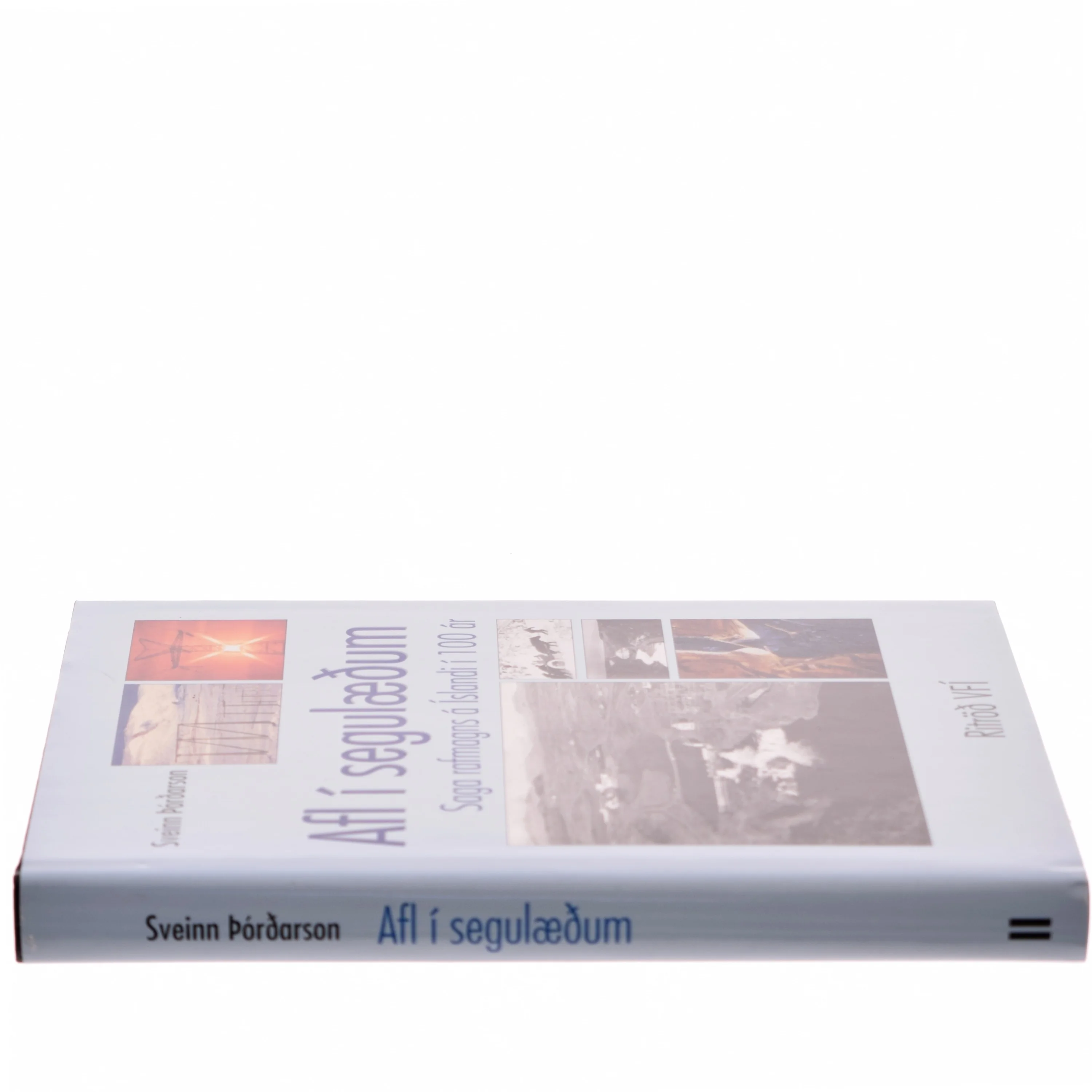 Bog om historien om elektricitet på Island