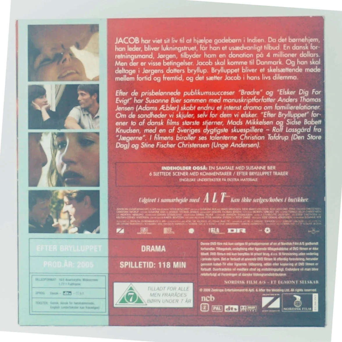 Efter Brylluppet med Mads Mikkelsen (DVD)