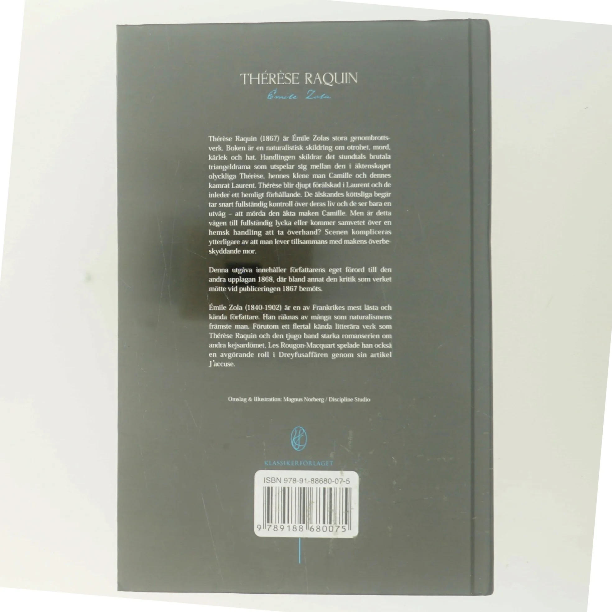 Thérèse Raquin af Émile Zola (Bog)