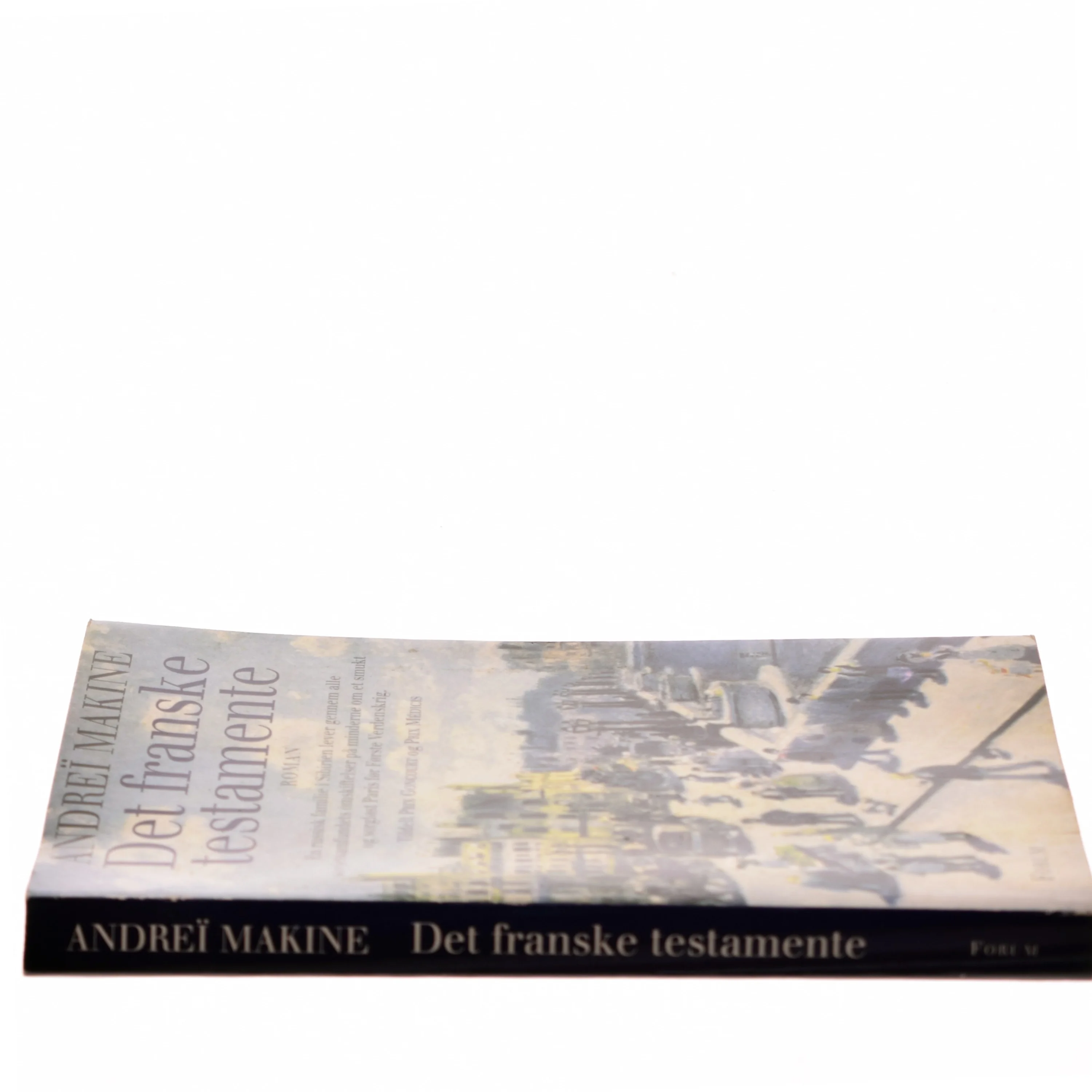 Det franske testamente : roman af Andreï Makine (Bog)