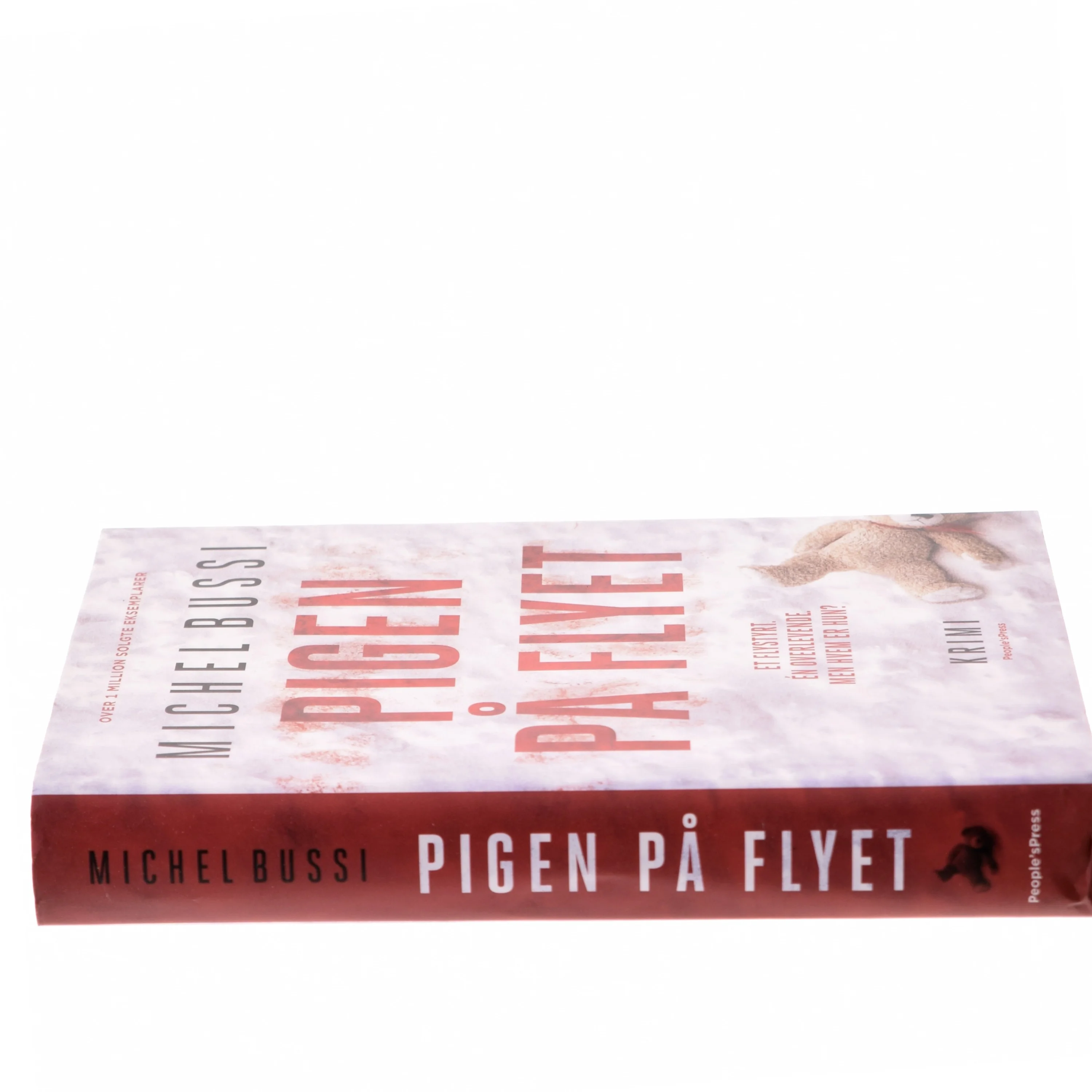 Pigen på flyet : krimi af Michel Bussi (f. 1965) (Bog)