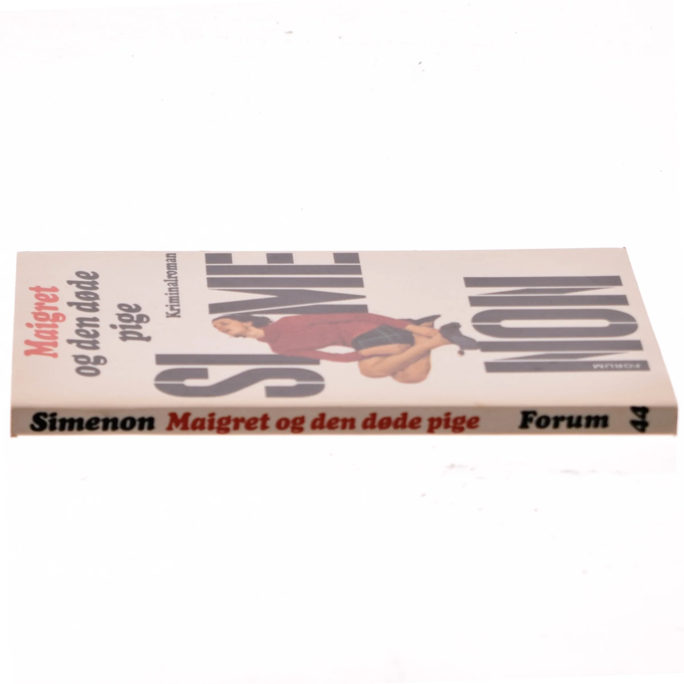 Maigret og den døde pige af Georges Simenon (Bog)
