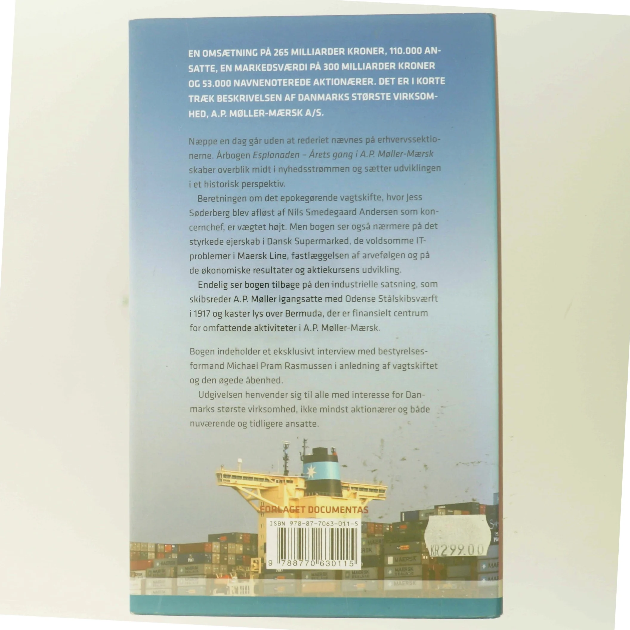 Esplanaden : årets gang i A.P. Møller-Mærsk af Søren Ellemose (Bog)