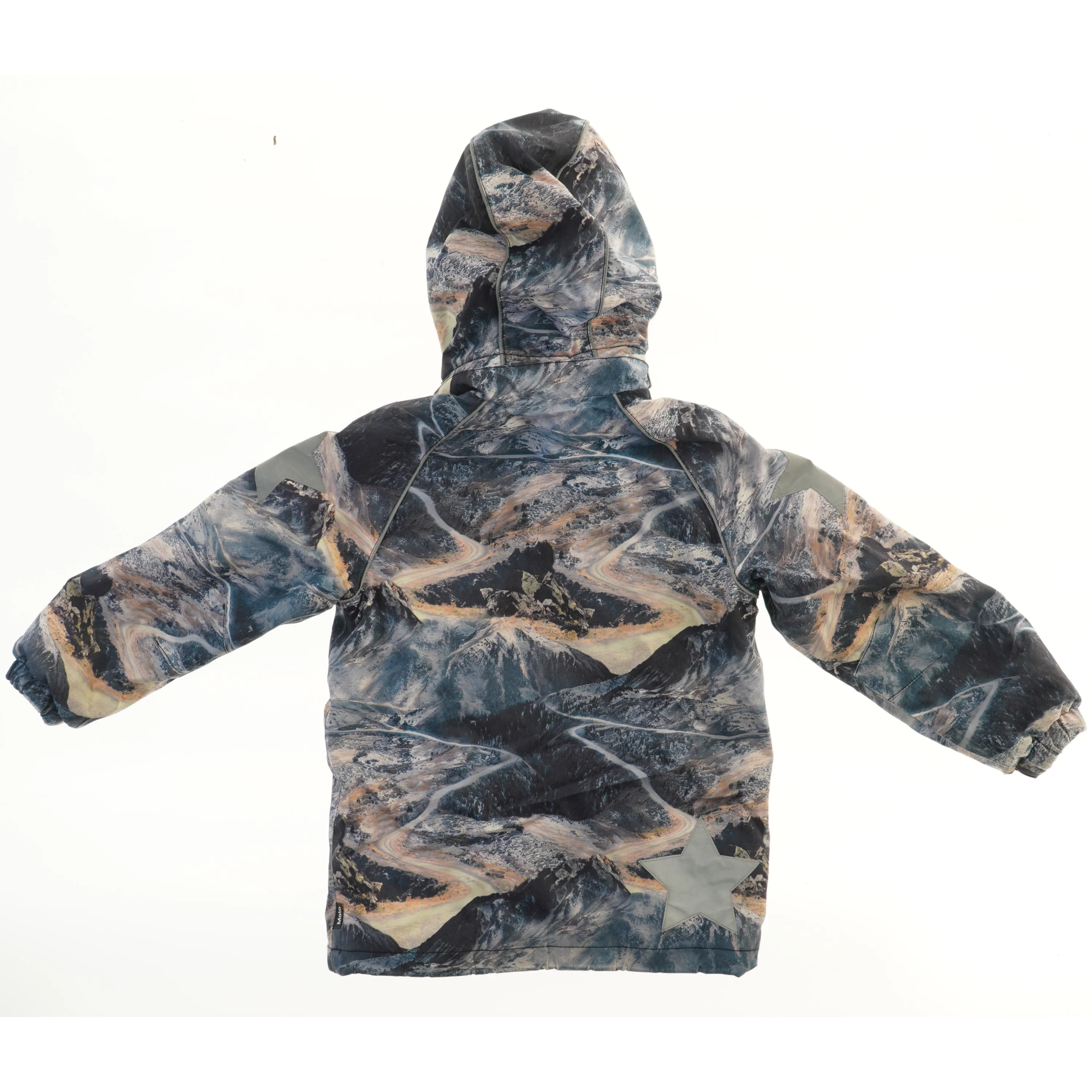 Vinterjakke med tryk fra Molo (str. 116)