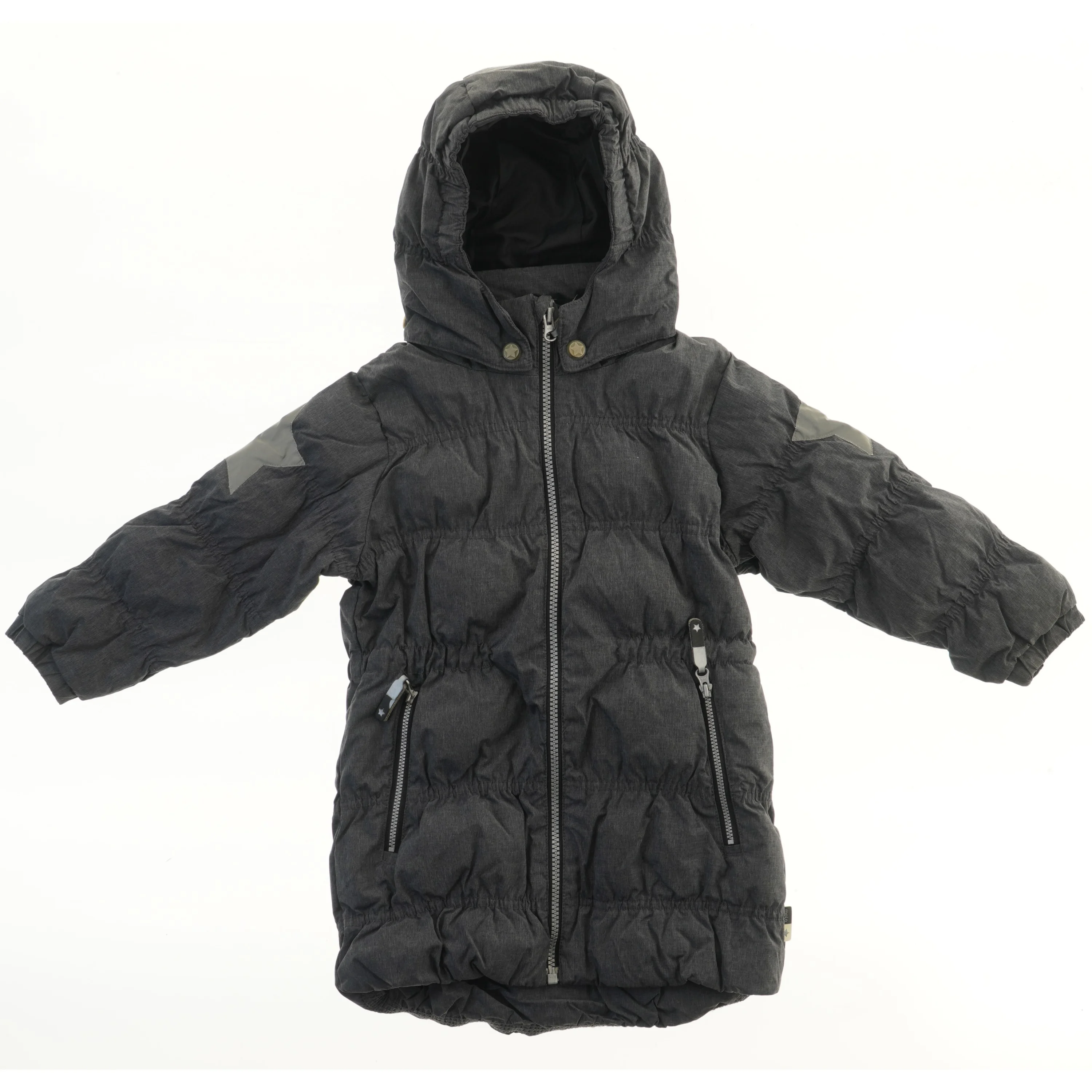 Vinterjakke med hætte fra Molo (str. 98)