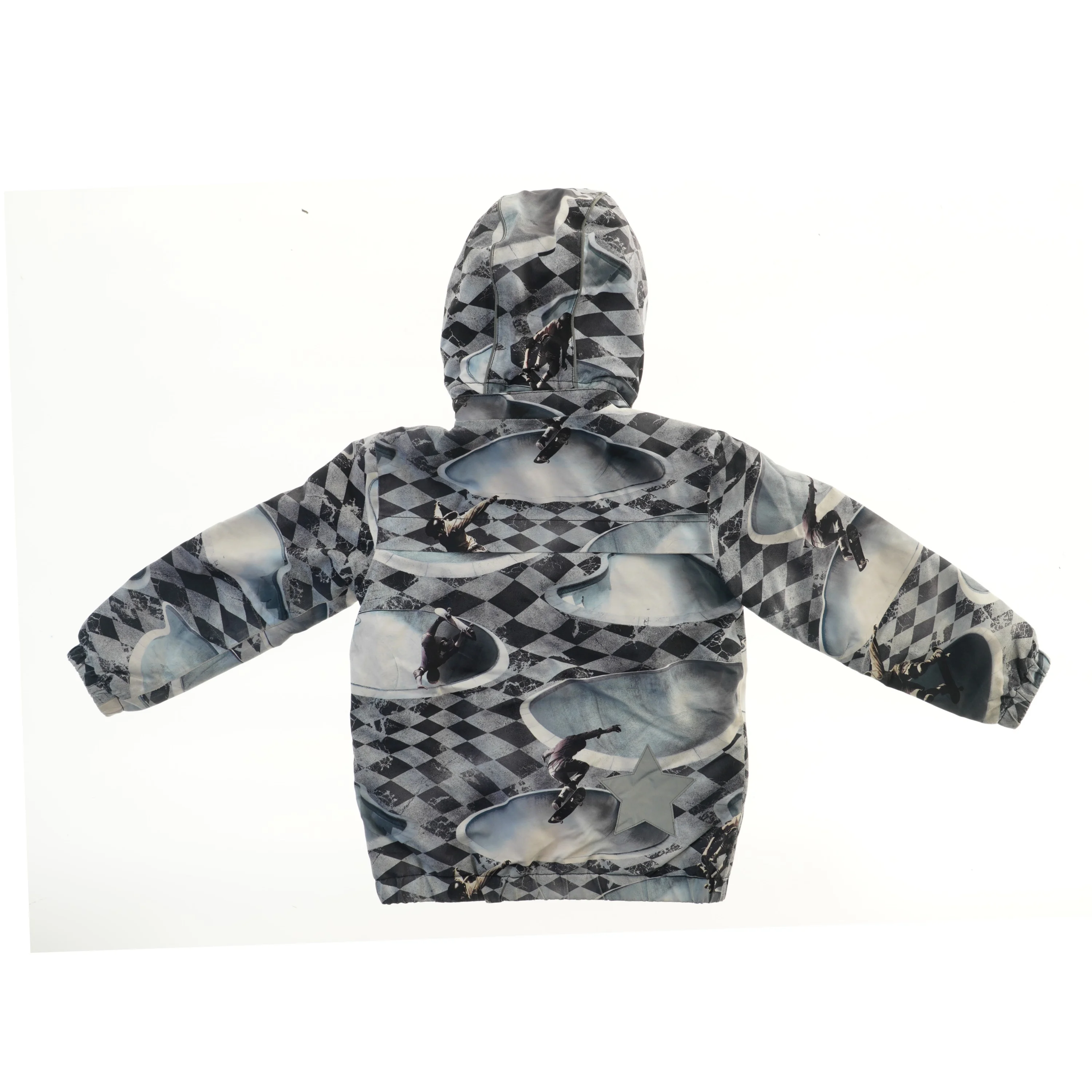 Jakke med skateboardprint fra Molo (str. 128)