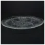5 Glastallerkener med præget motiv (str. Diameter 26 cm)