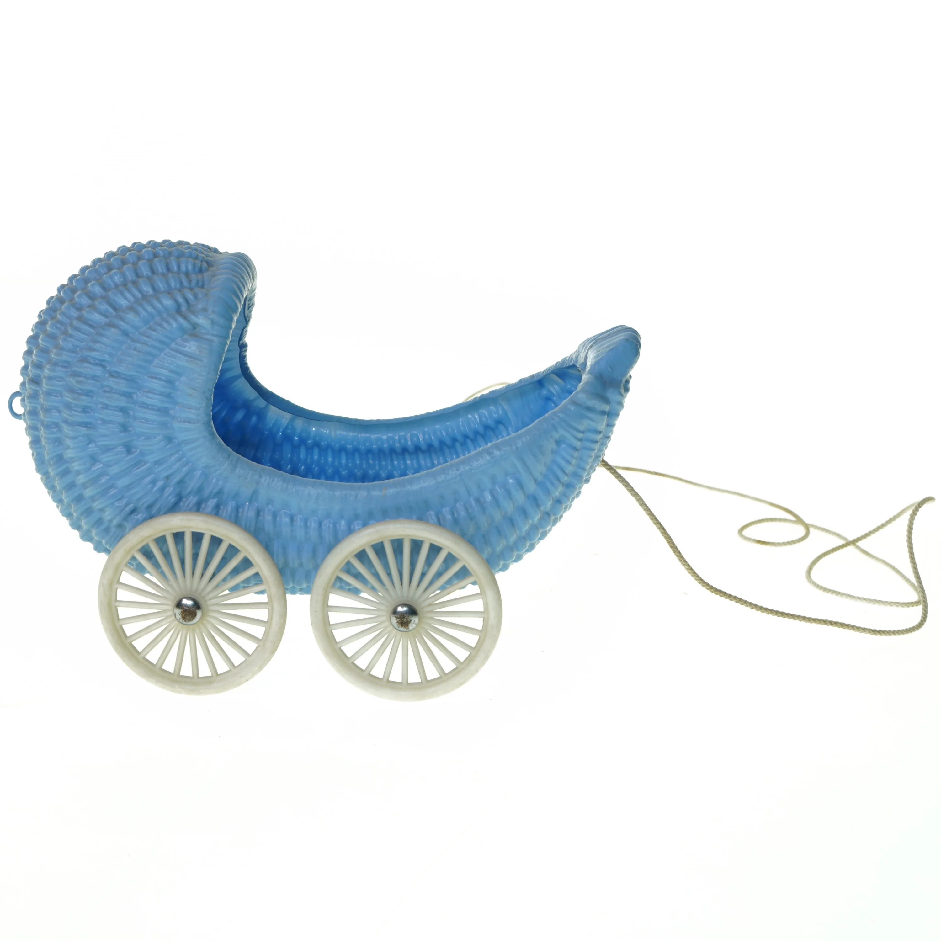 Træk dukkevogn (str. 20 x 11 x 15 cm)