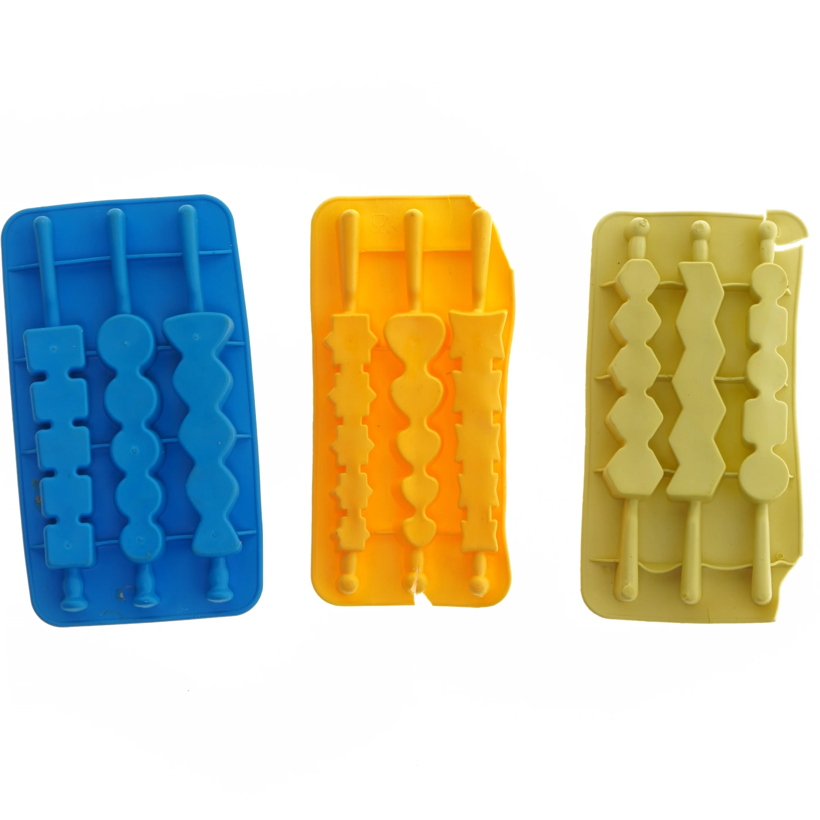 Sæt af tre isformbakker (str. 20x11 cm)