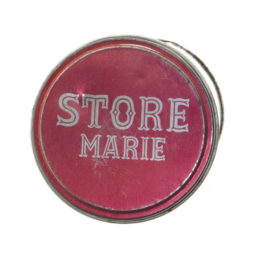 Vintage Store Marie kiks dåse (str. Ø. 6,5 cm. længde. 25,5 cm)