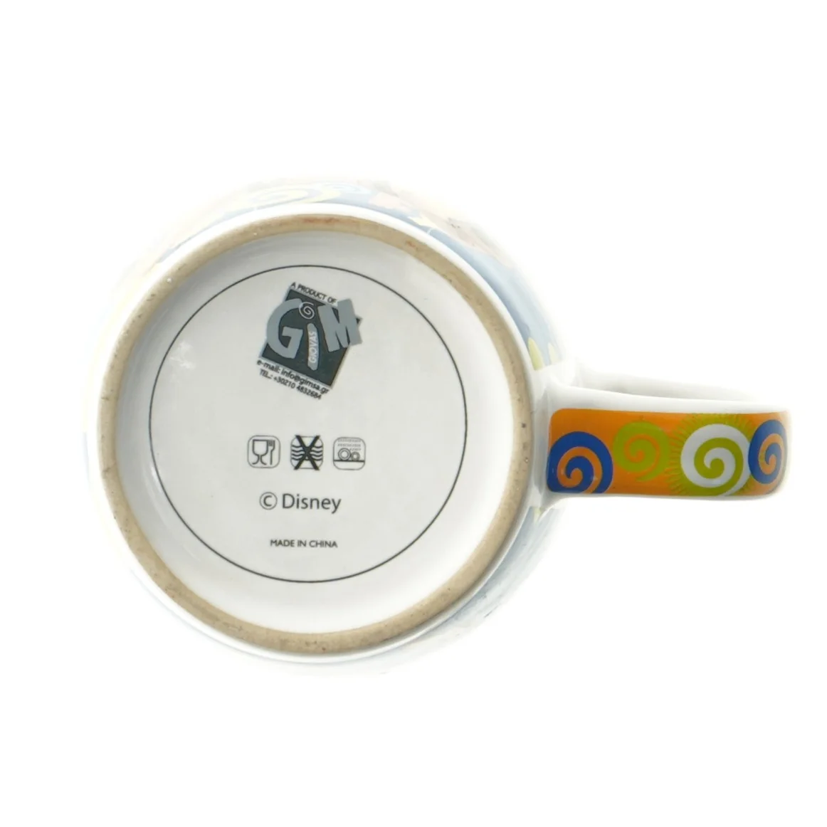 Disney Fedtmule kaffekrus fra Disney (str. Ø 9,5 cm længde 9 cm)