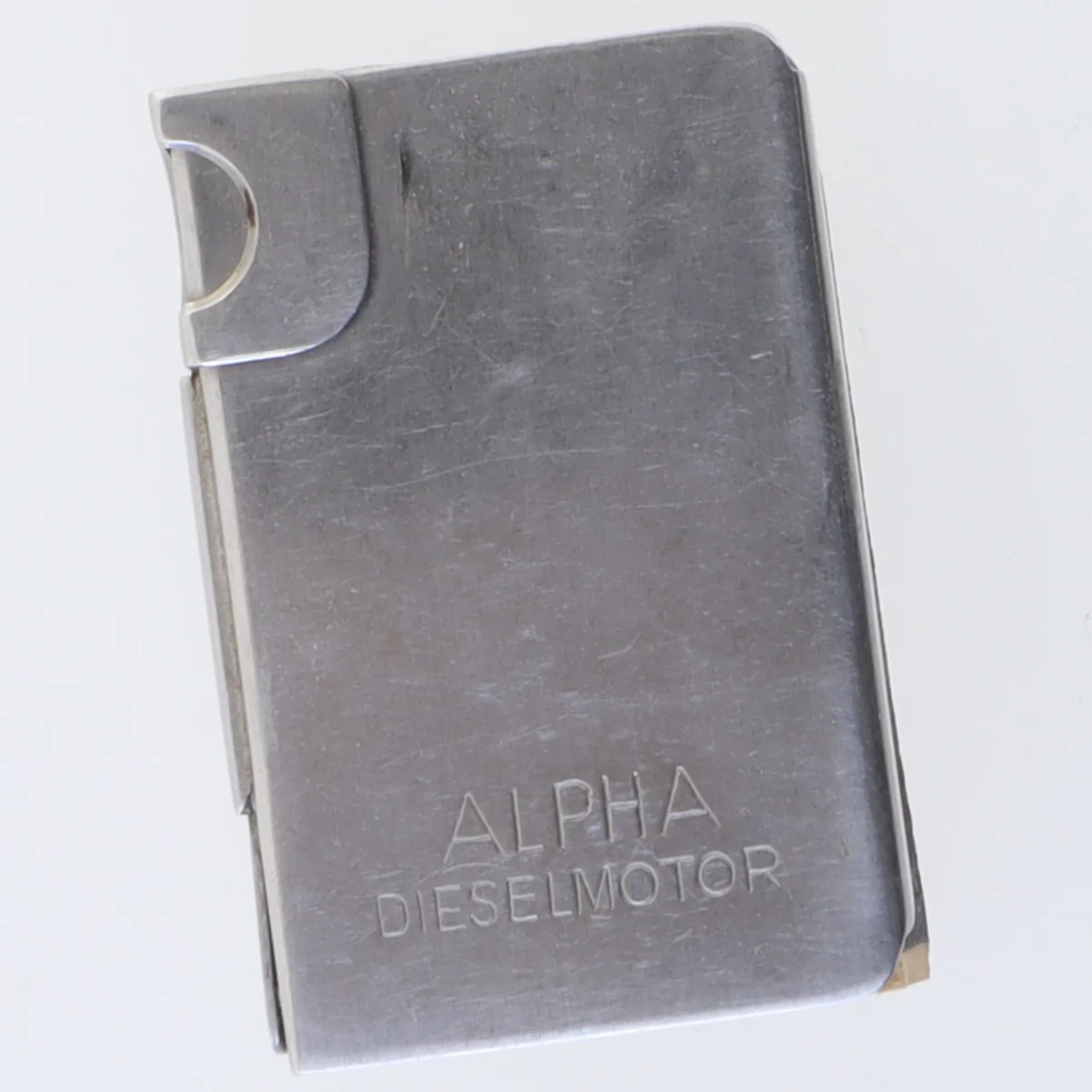 Metaltændstikæskeholder (str. 6 x 4 cm)