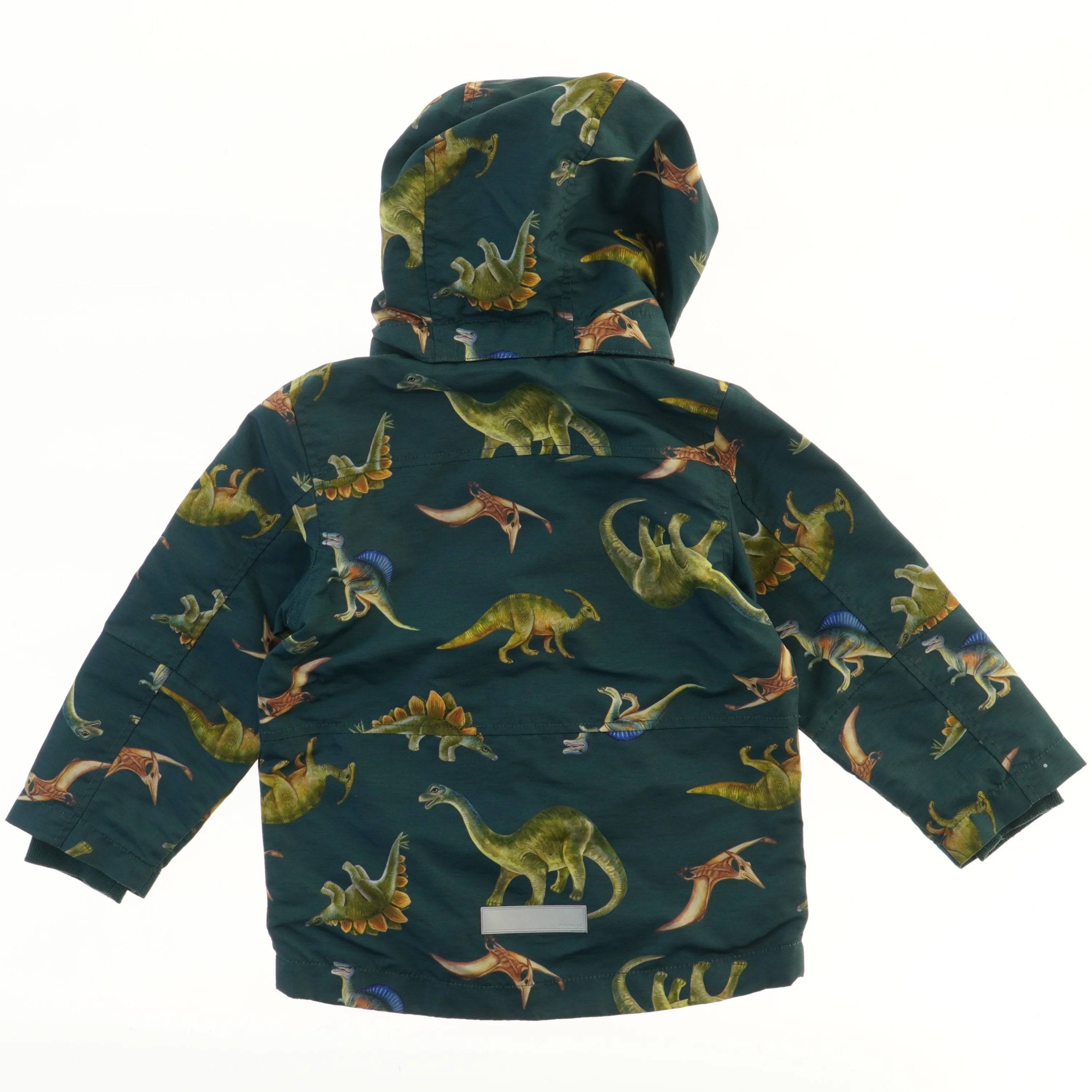 Børnejakke med dinosaur print fra Basic needs (str. 92)