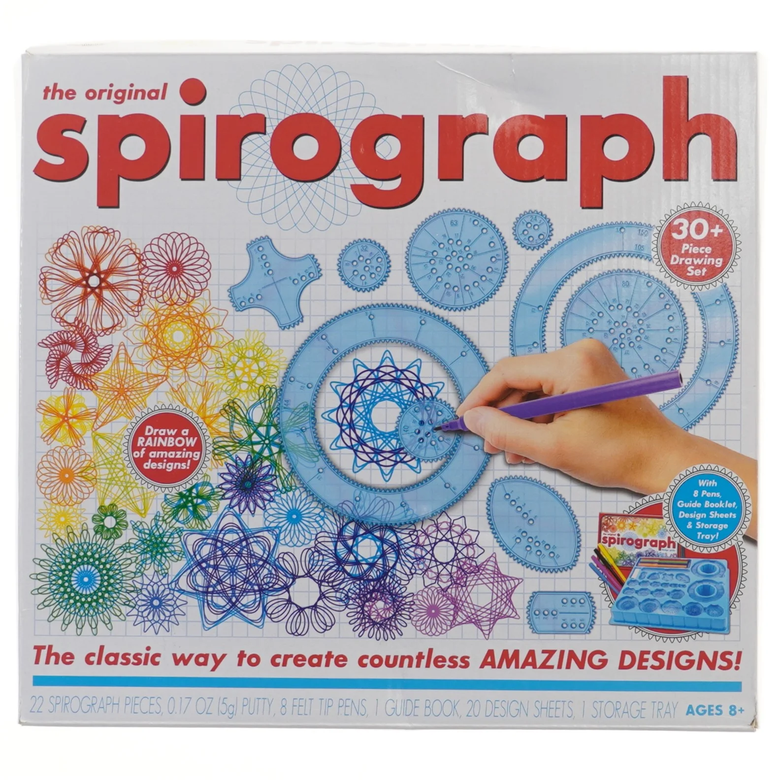 Spirograf sæt fra Hasbro (str. 31x28 cm)
