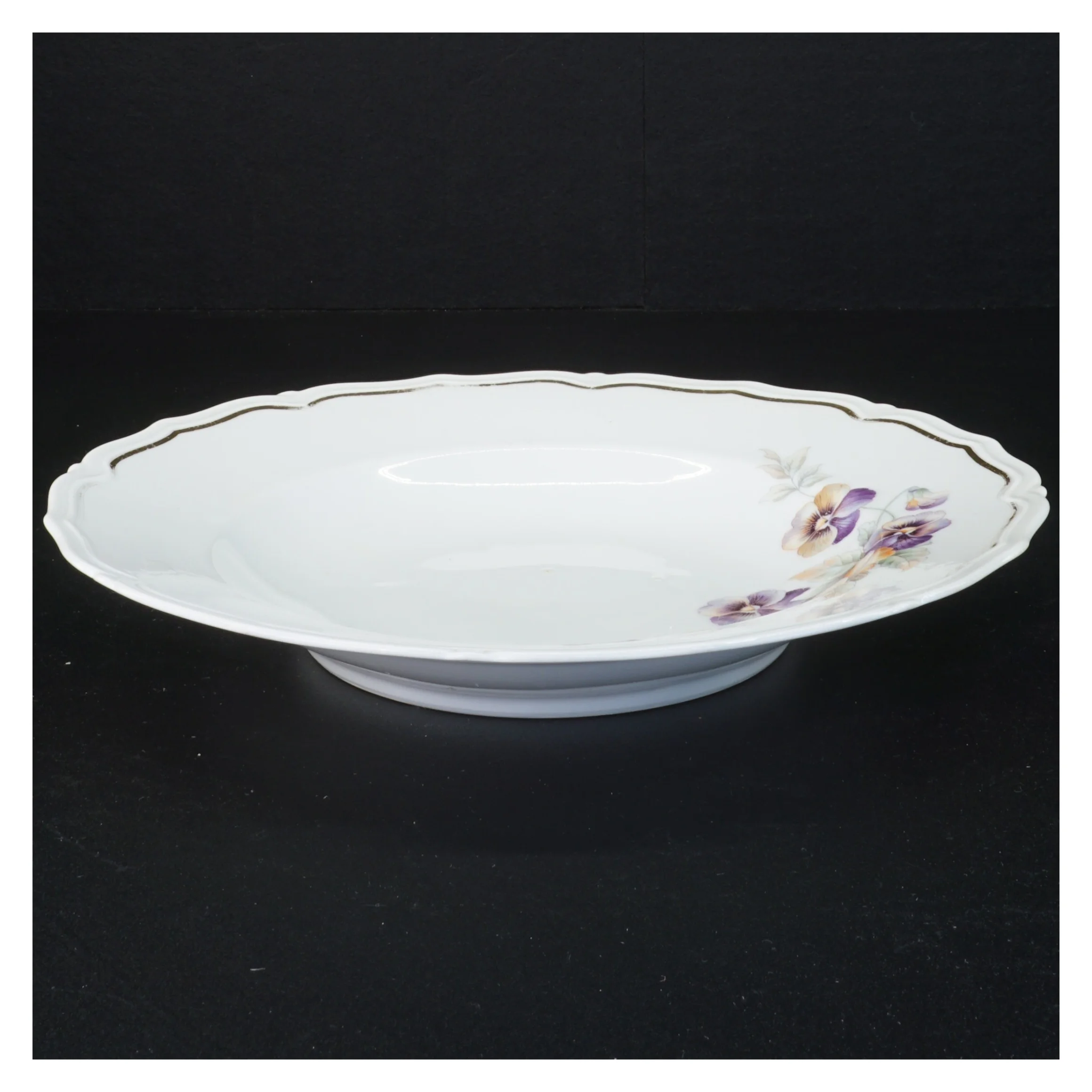 Stel af porcelæn middagstallerkener fra Bavaria (str. Diameter 25 cm)