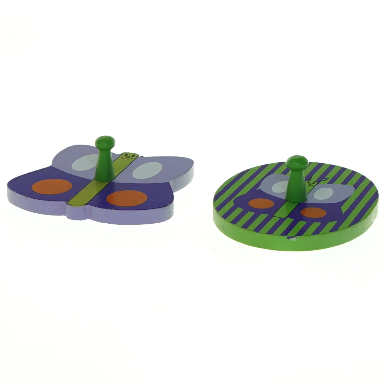 Trækninger med Sommerfugl og cirkel mønster (str. 9 x 10 cm. og 9 x 11 cm)