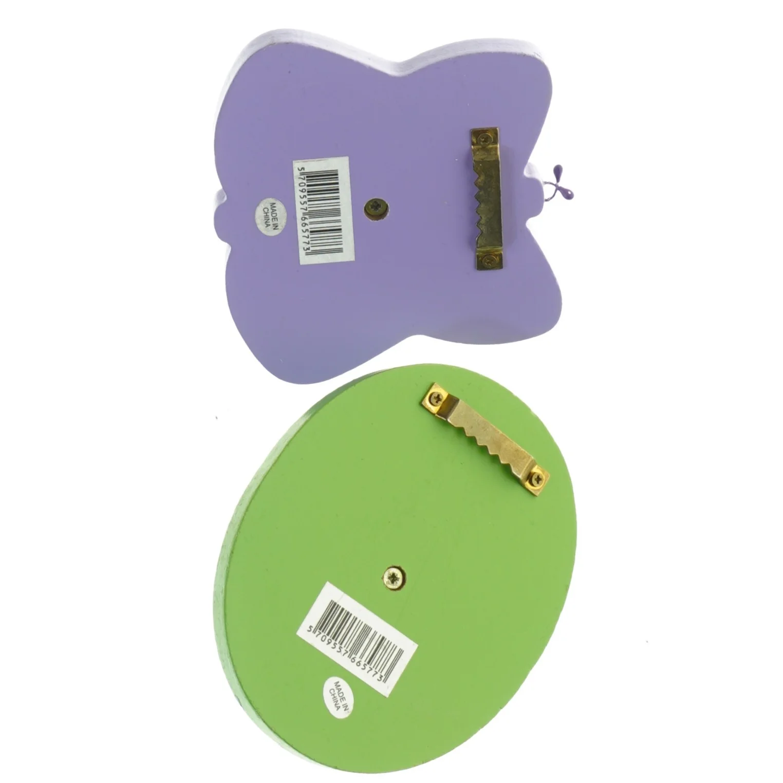 Trækninger med Sommerfugl og cirkel mønster (str. 9 x 10 cm. og 9 x 11 cm)