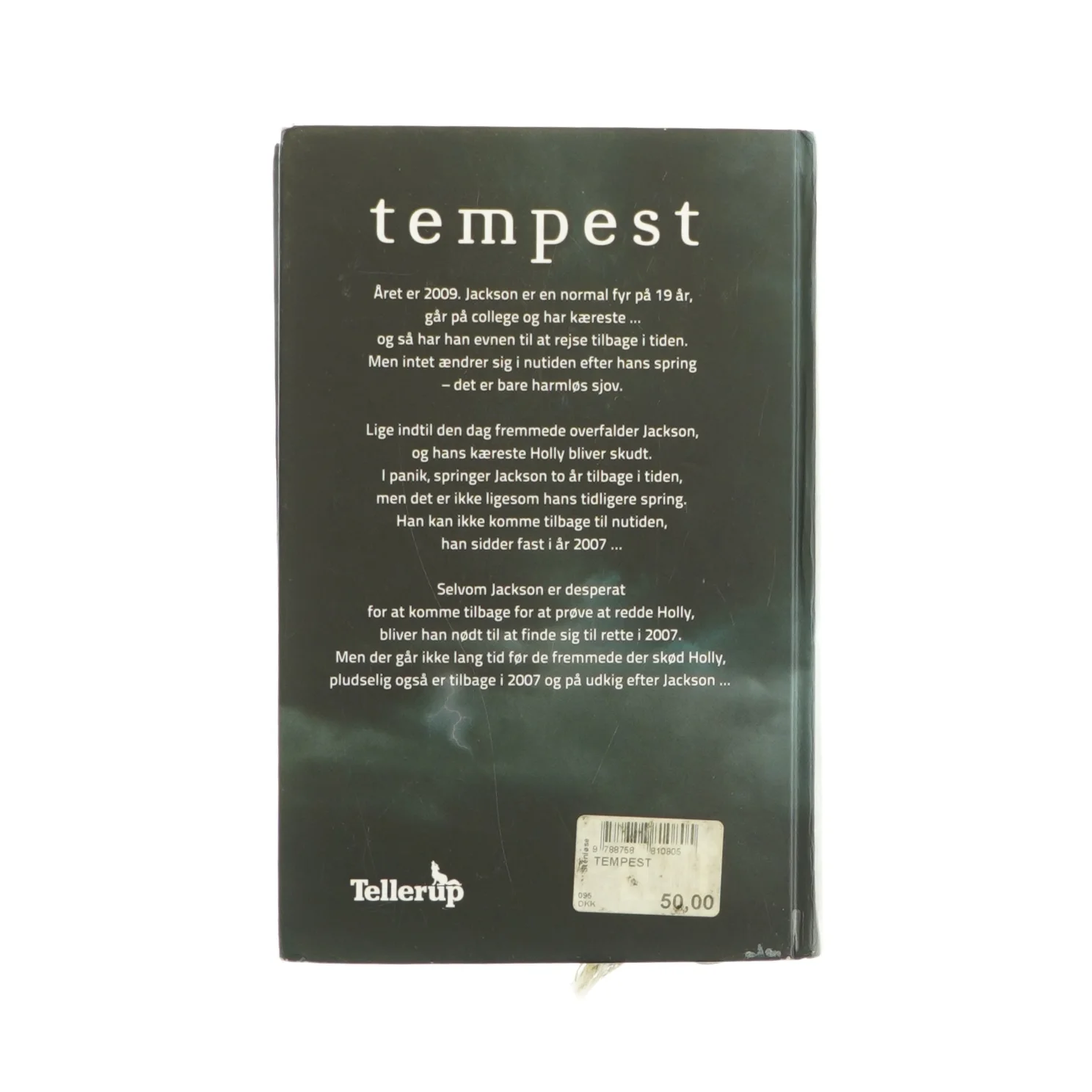 Tempest, fanget i fortiden af Julie cross (Bog)