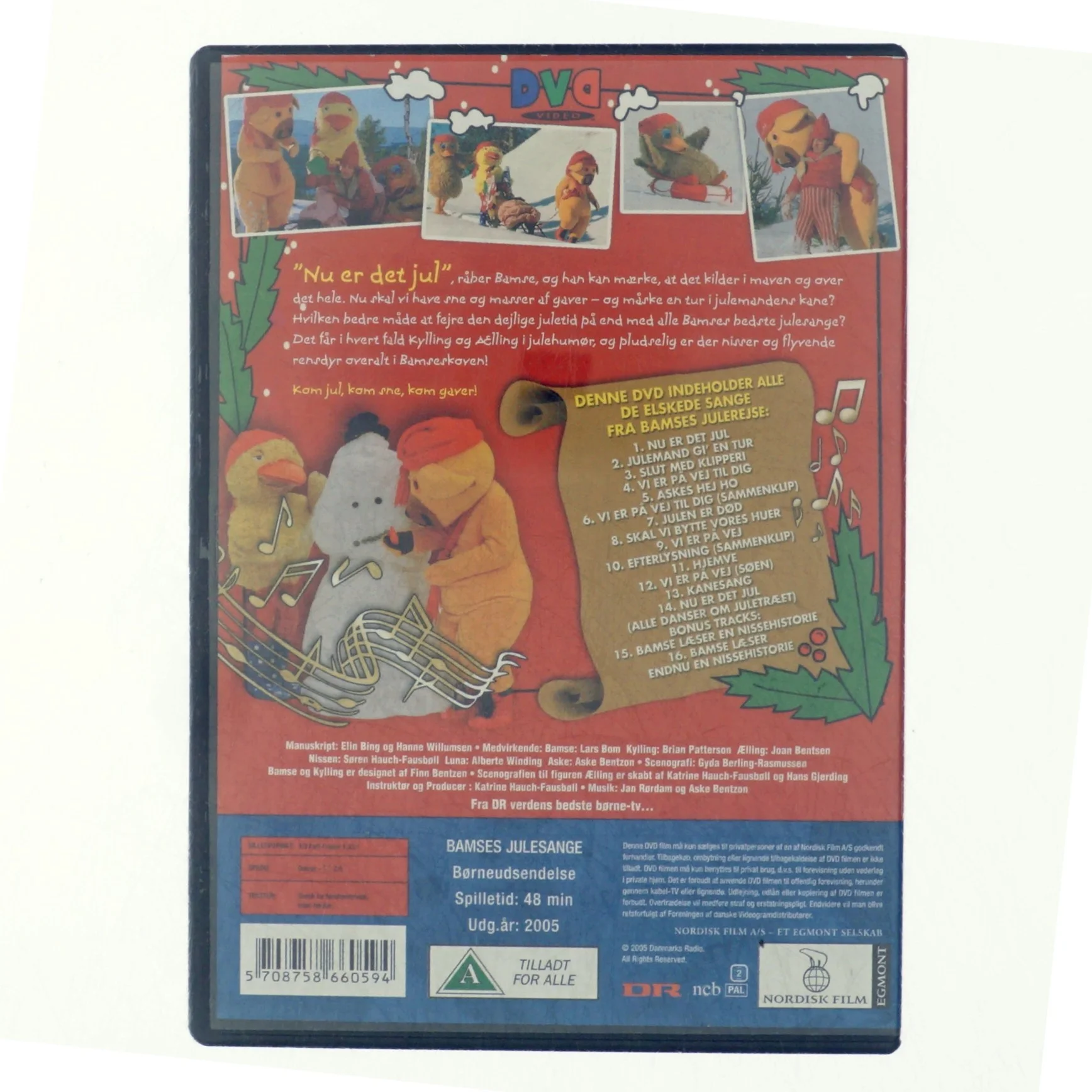 Bamses billedbog julesange