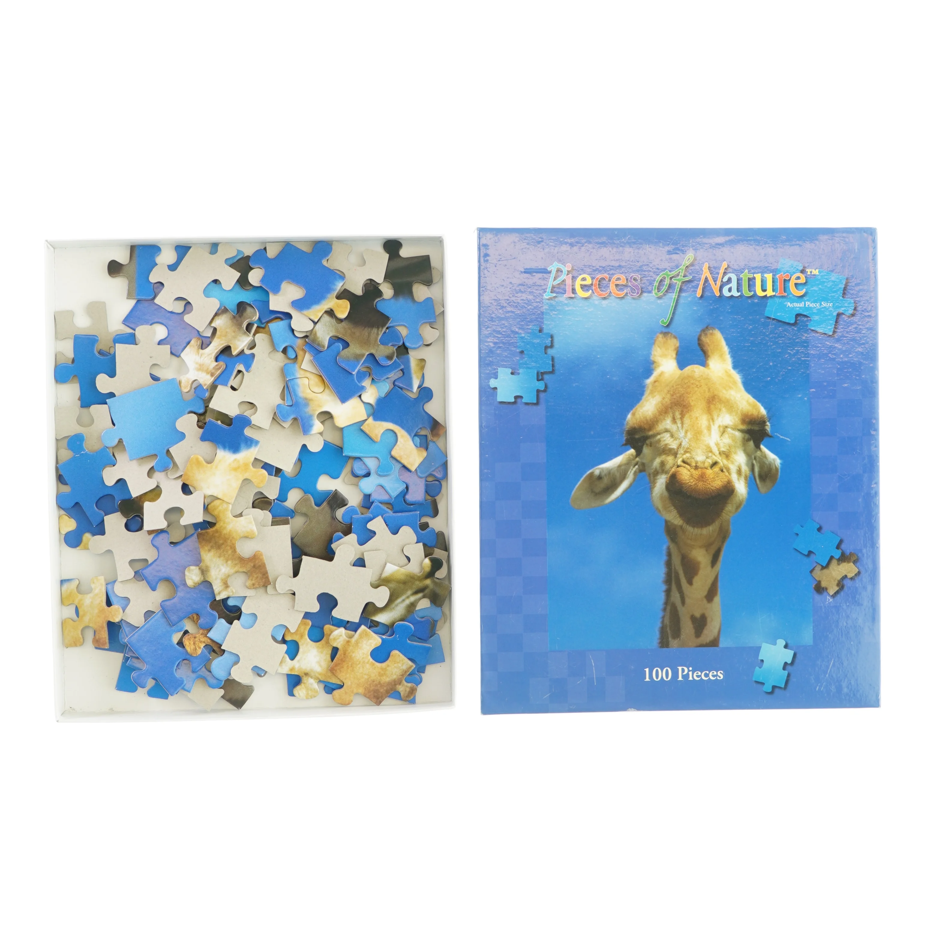 Giraf puslespil med 100 brikker